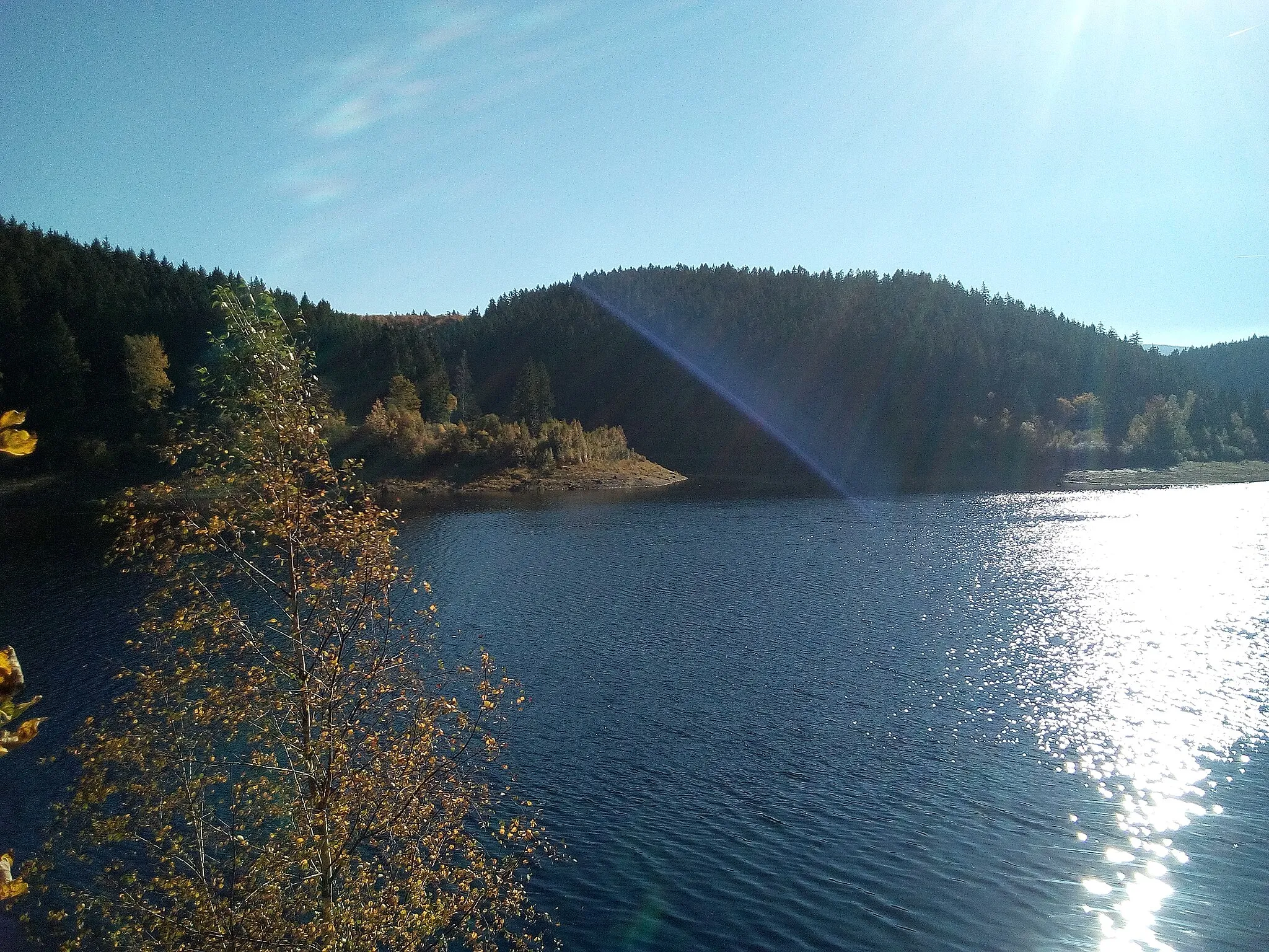 Photo showing: Blick vom Bootshaus der TU Clausthal