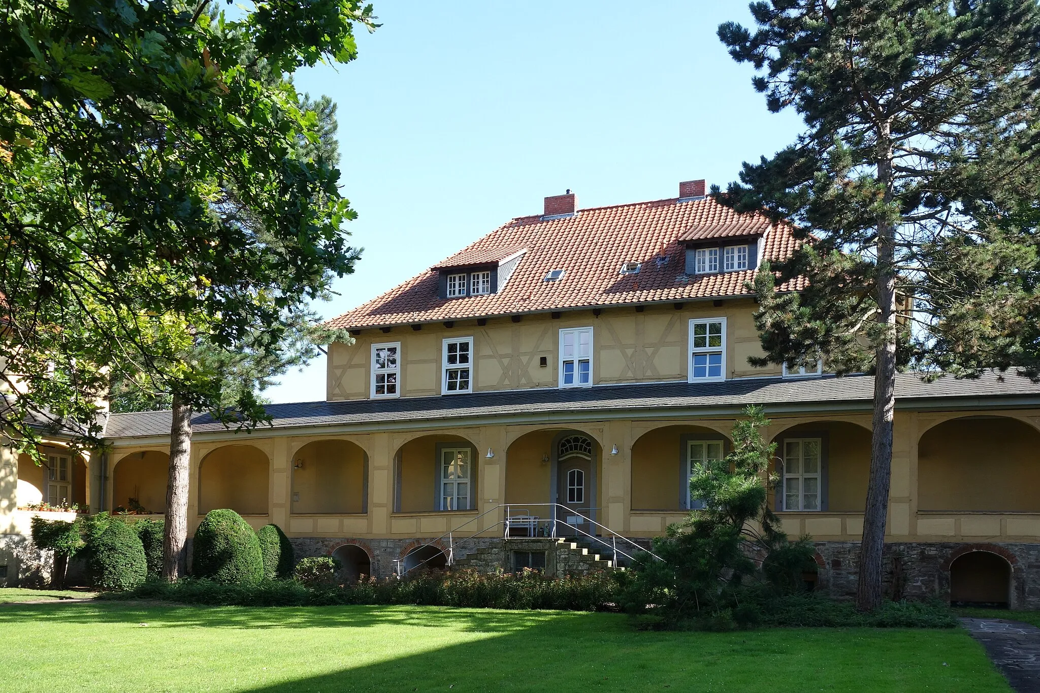 Photo showing: Stift Steterburg - Wohnhaus der Äbtissin, errichtet 1691