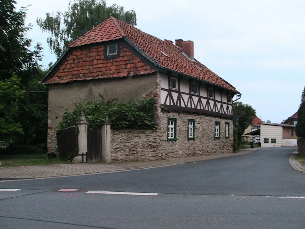 Photo showing: Barnstorf (Uehrde): Ältestes Wohnhaus des Dorfes