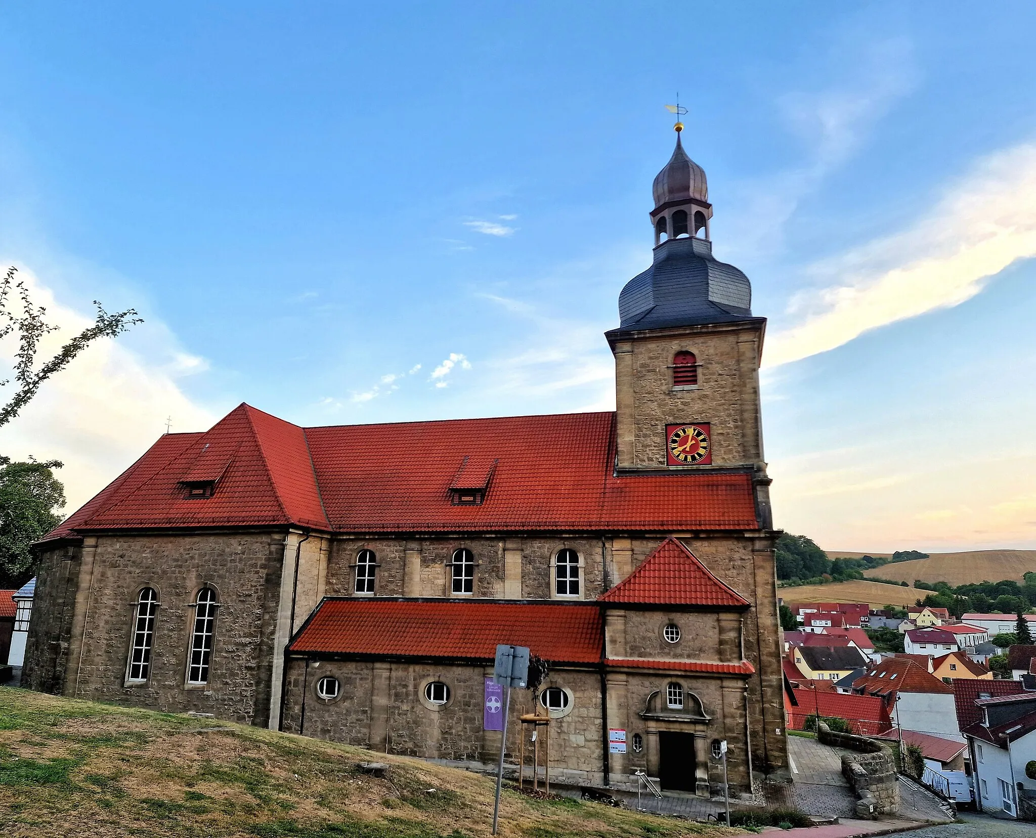 Photo showing: St. Cosmas and Damian at Geisleden, Eichsfeld