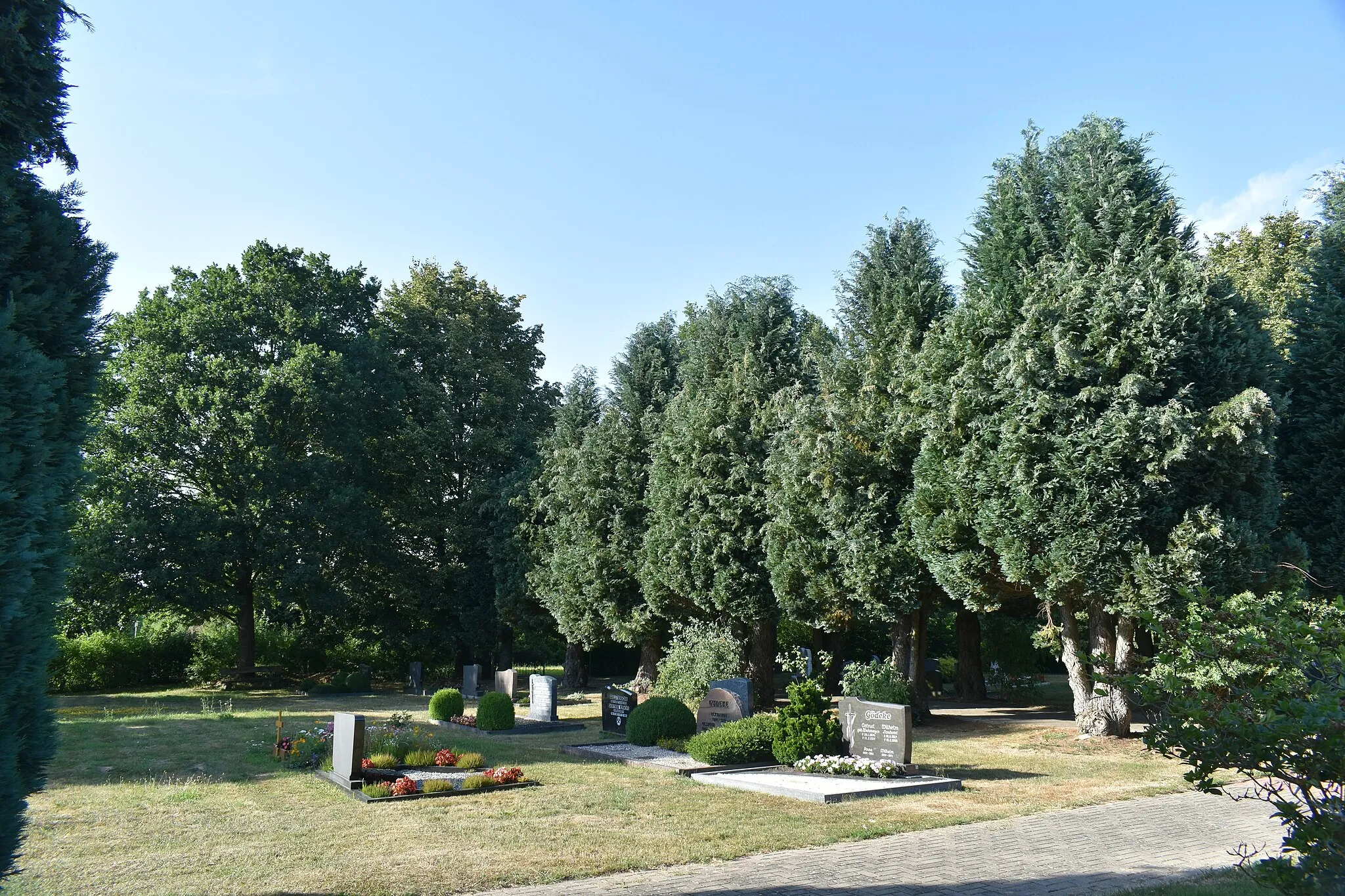 Photo showing: Friedhof in Elbingerode bei Herzberg