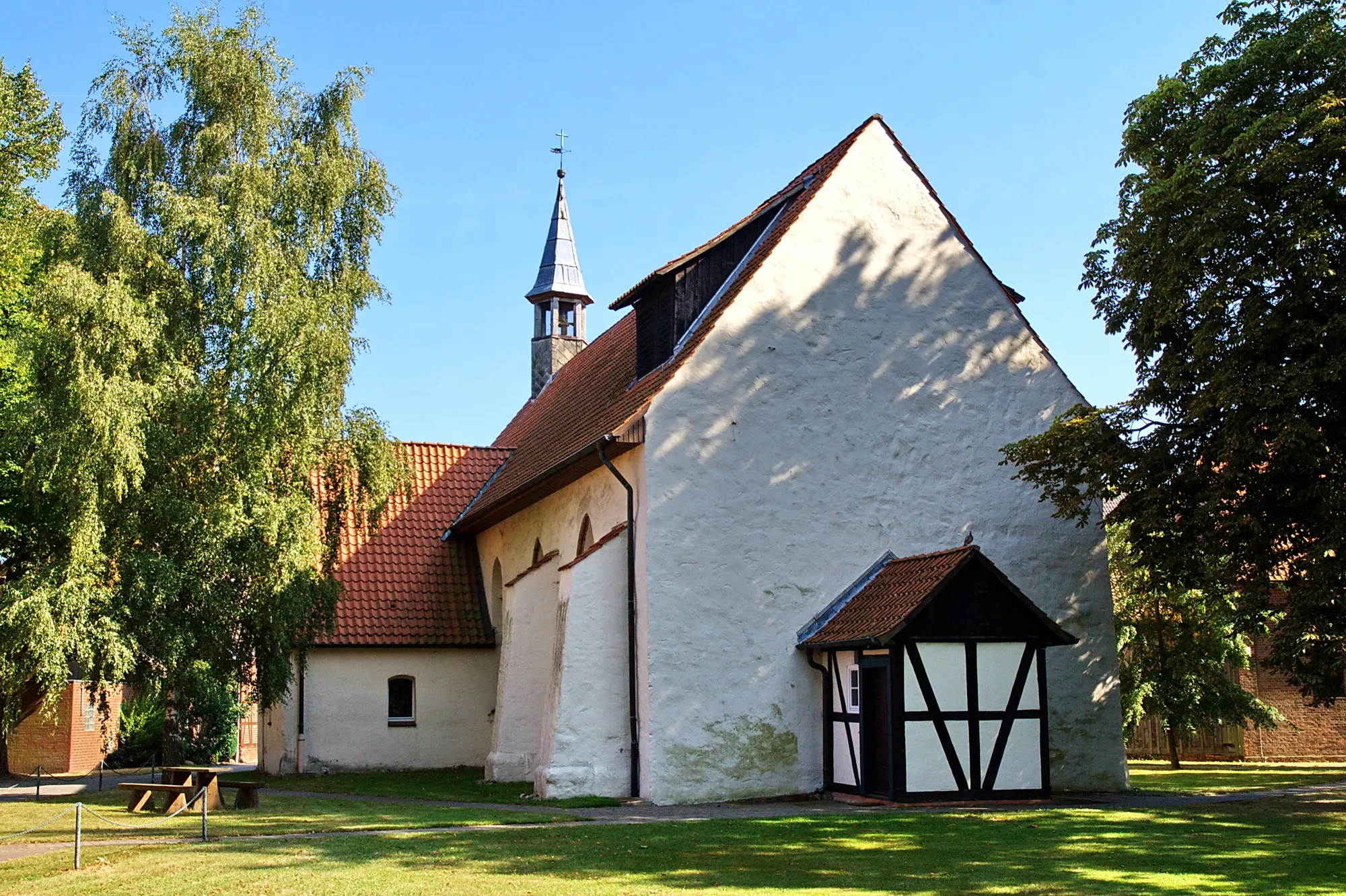 Photo showing: St. Mary's Church, Bröckel, Lower Saxony, Germany