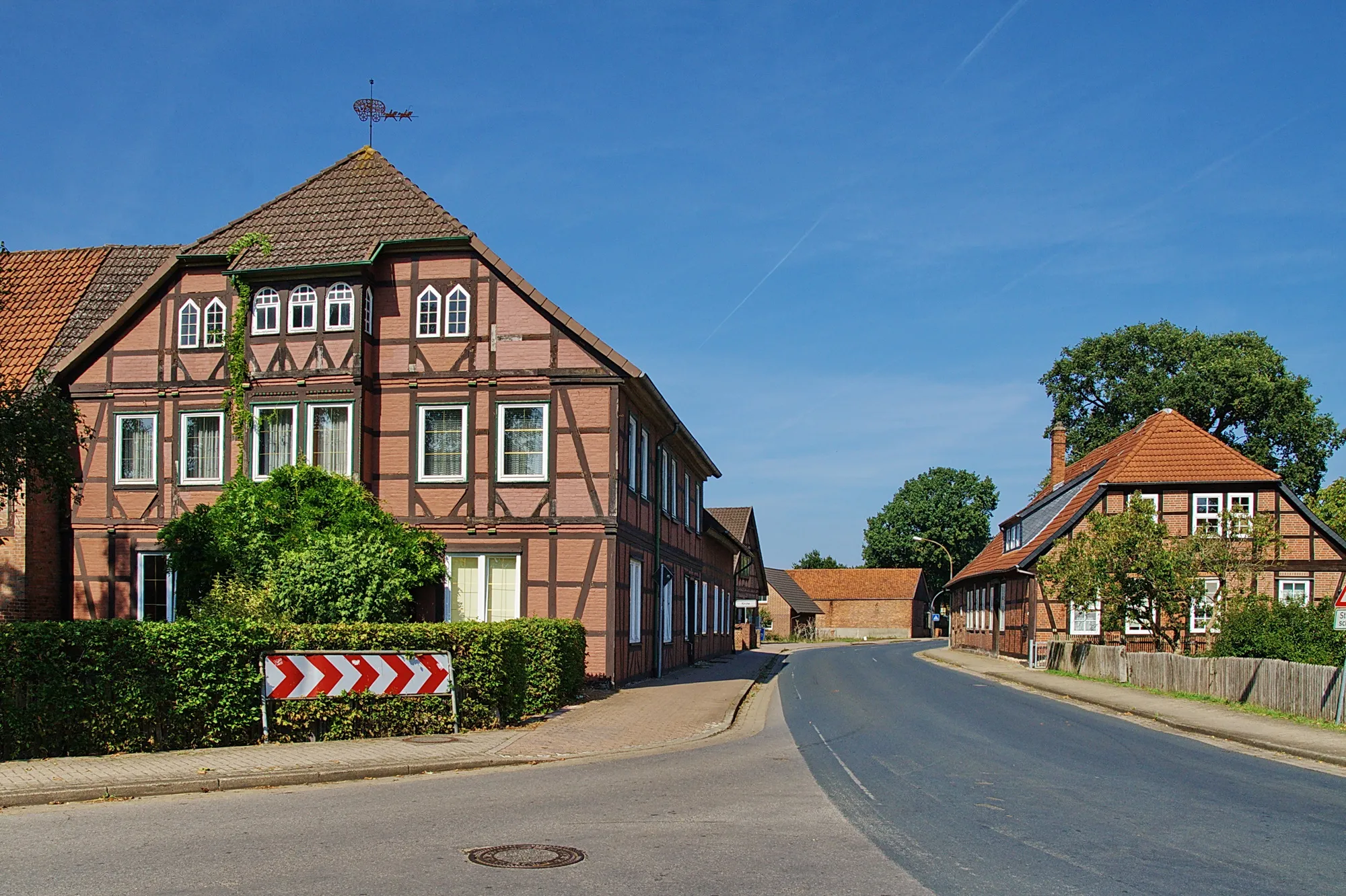 Photo showing: Village of Bröckel, Lower Saxony, Germany