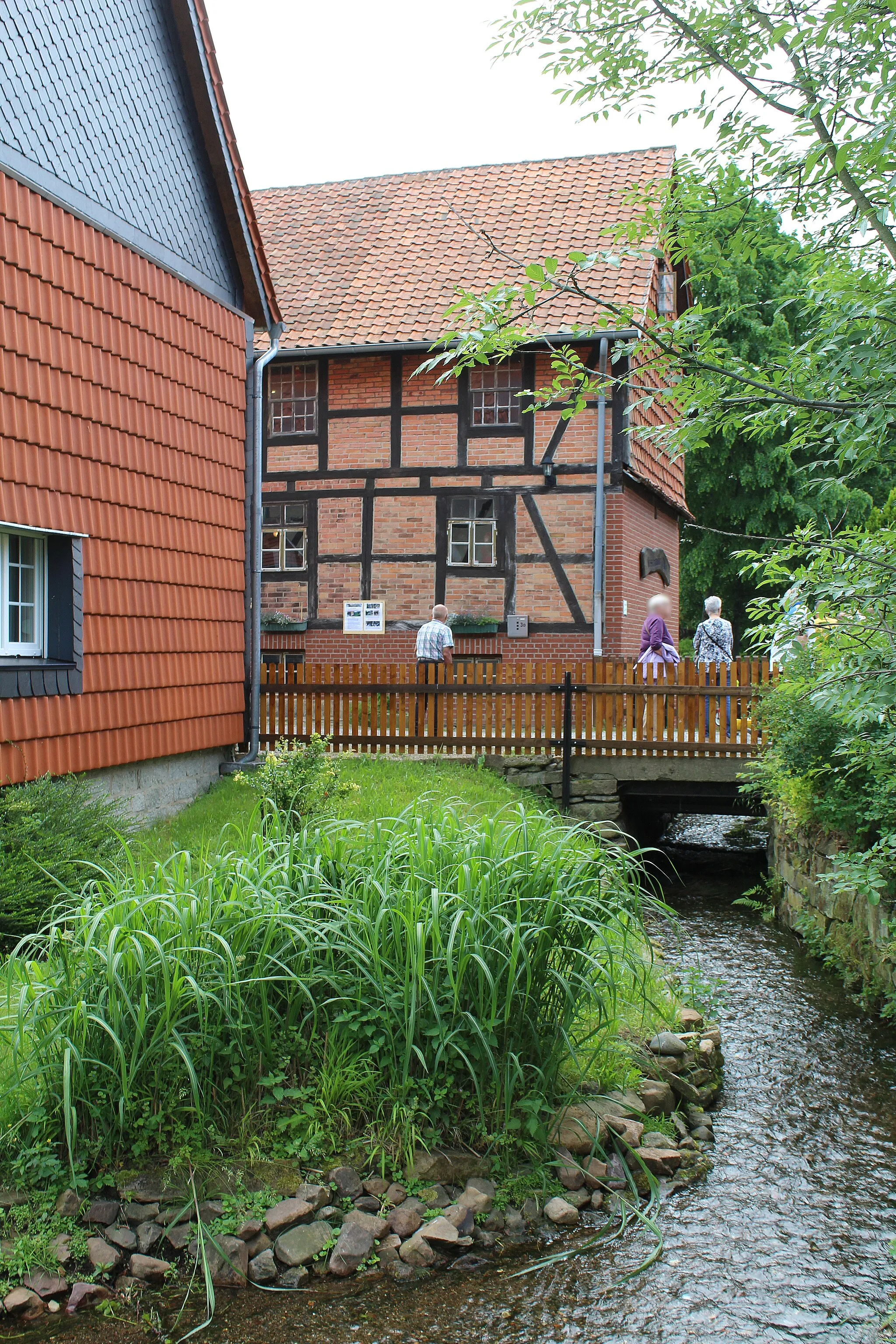 Photo showing: Abbenrode (Nordharz), Otto watermill and millrace