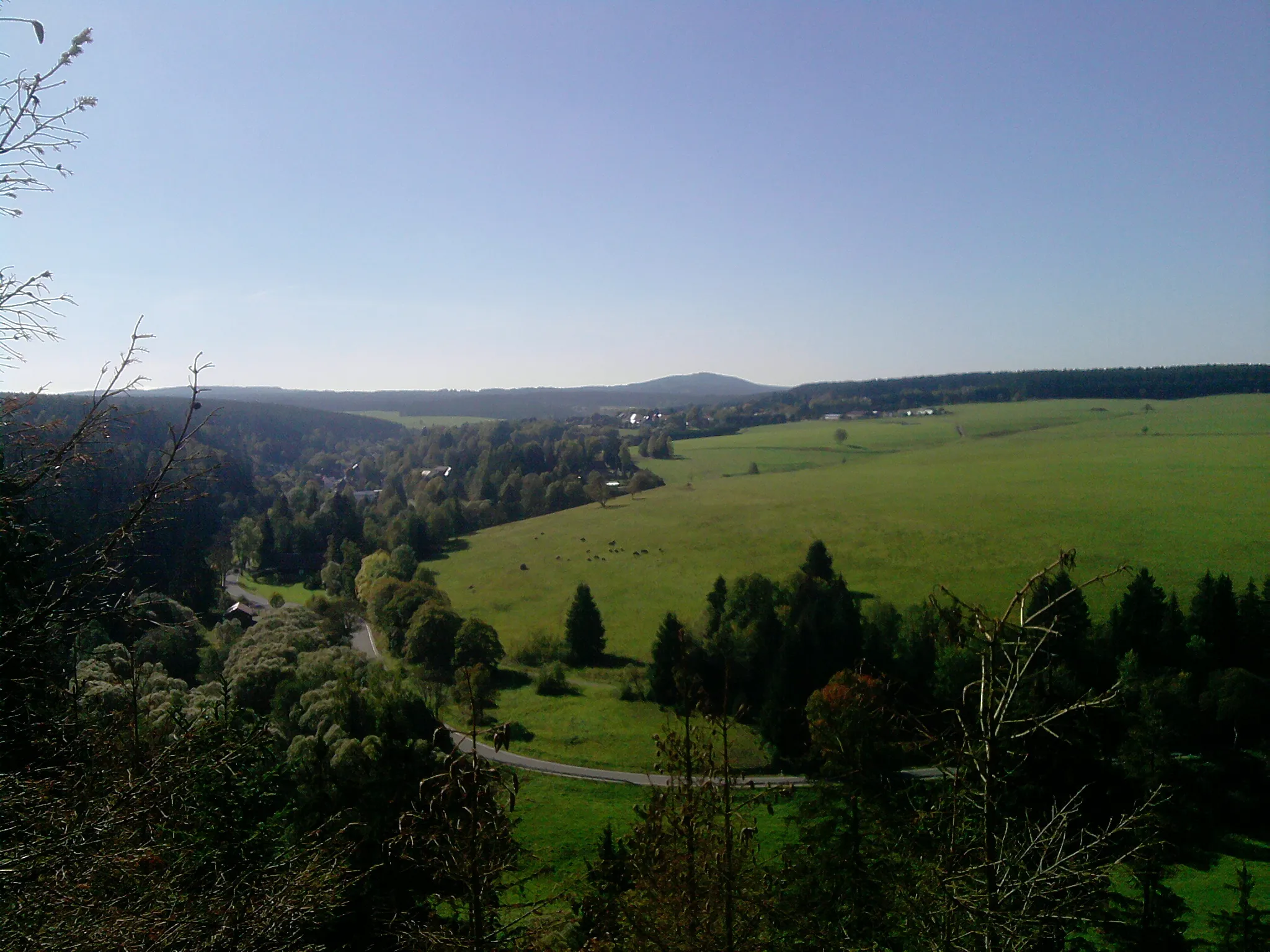 Photo showing: Blick auf Tanne vom Kapitelsberg