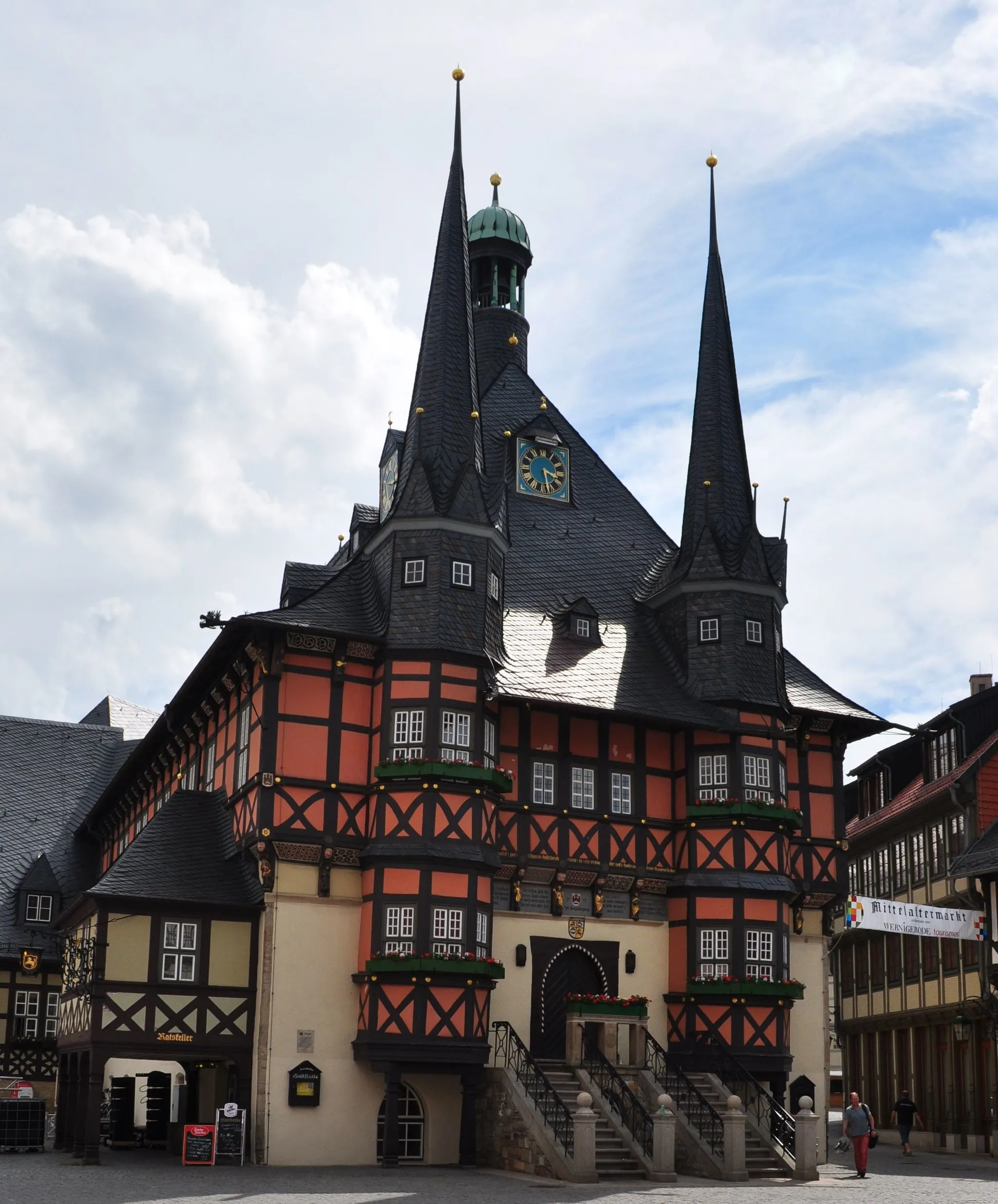 Photo showing: Main hall Wernigerode