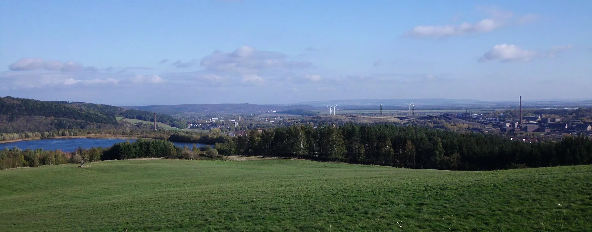 Photo showing: Aussichtspunkt am Forsthaus Ammental, Blick in Richtung Oker