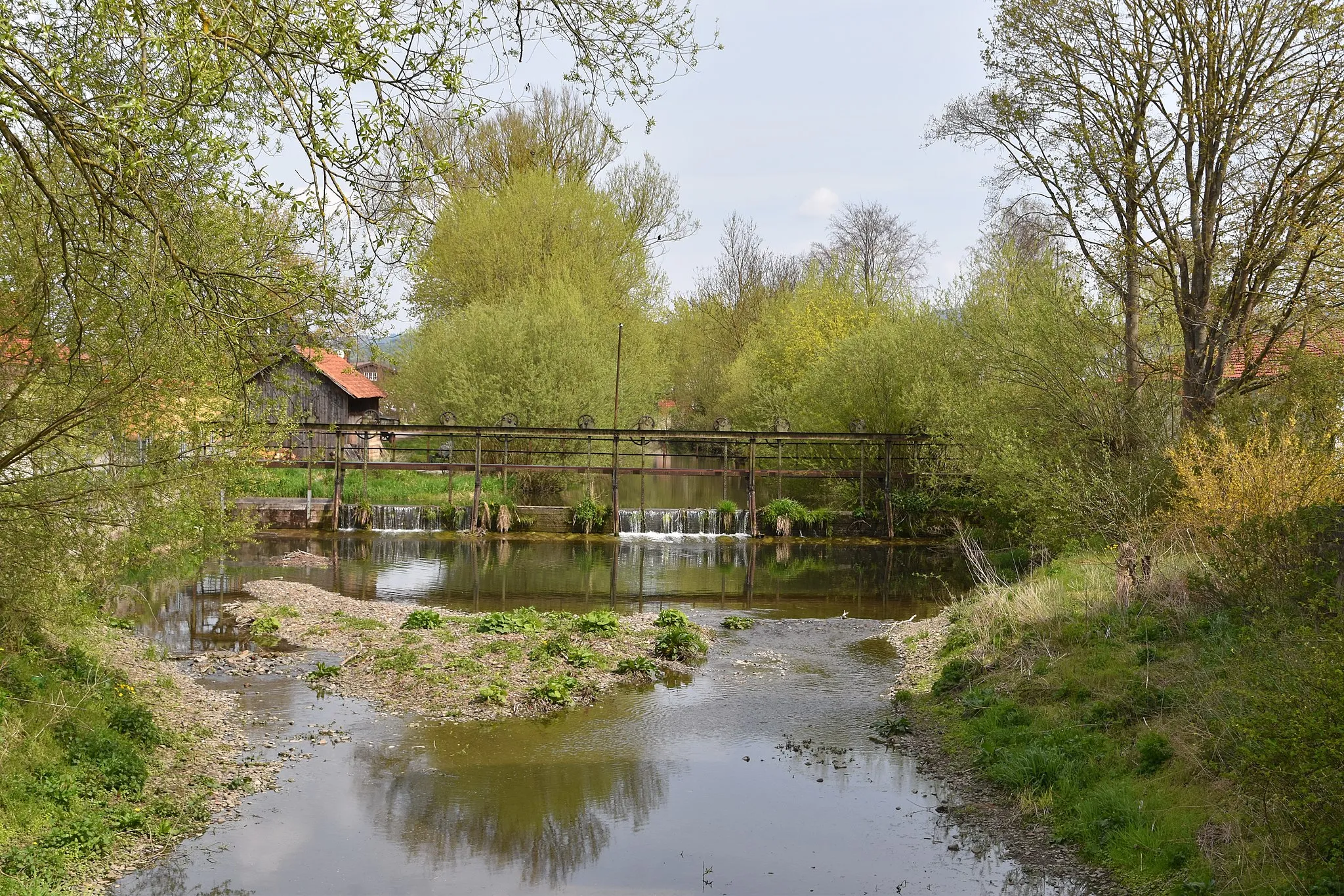 Photo showing: Wehr in der Söse in Eisdorf