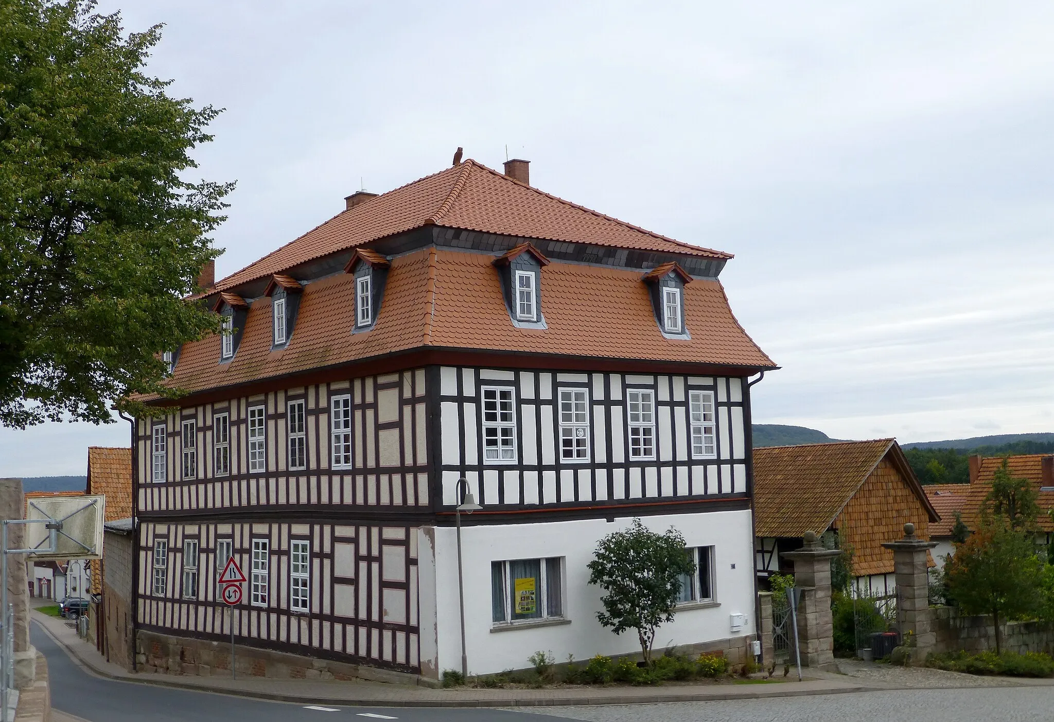 Photo showing: ehem. Meierei in Marth, Landkreis Eichsfeld. Erbaut 1774