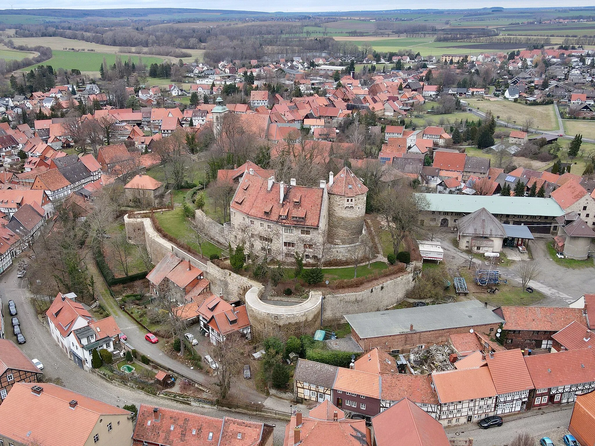 Photo showing: Hornburg Castle