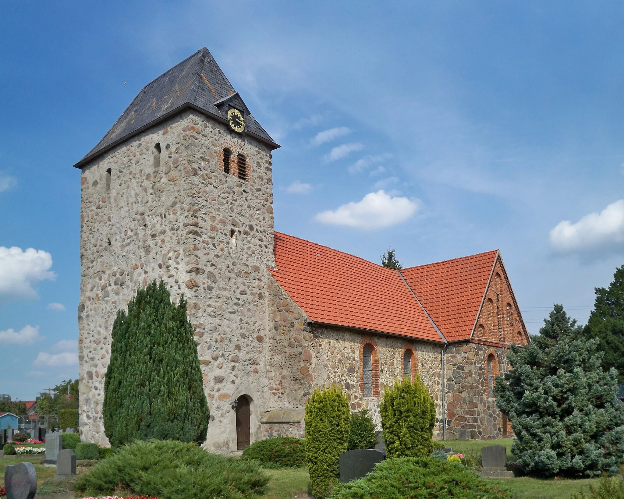 Photo showing: Ahlum, Rohrberg, Saxony-Anhalt, church