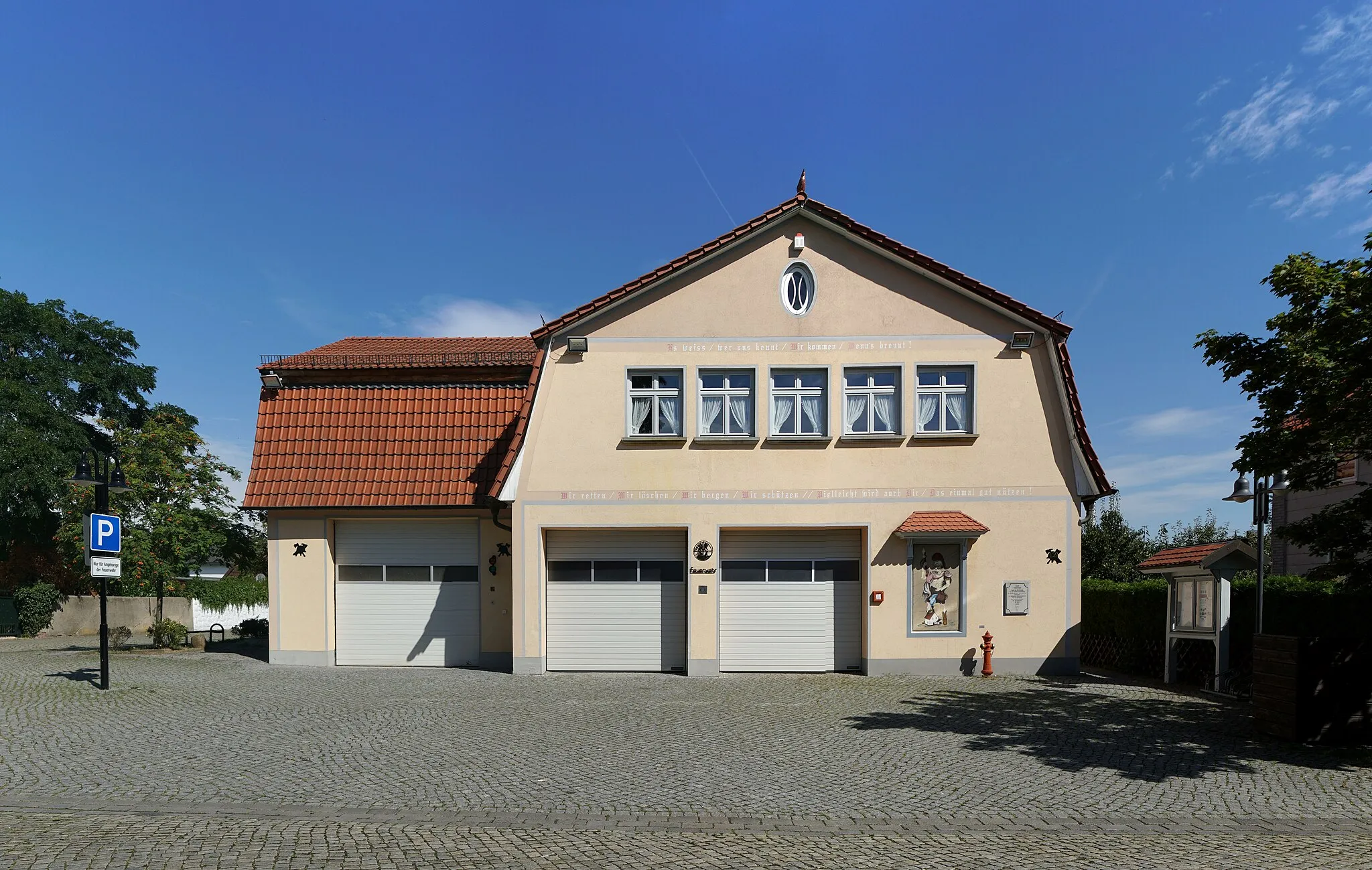 Photo showing: Gebäude der Ortsfeuerwehr Esbeck in der Stadt Schöningen