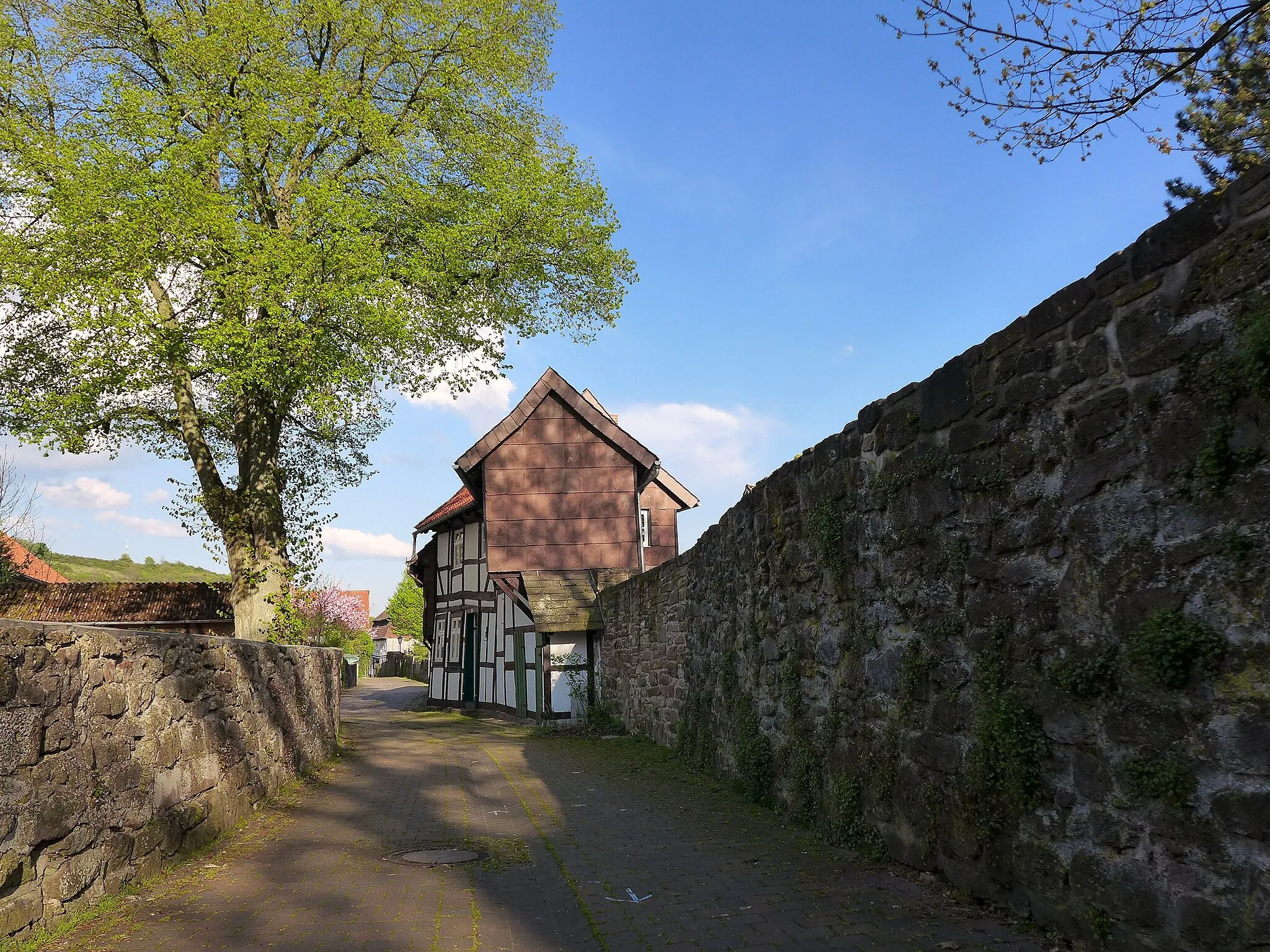 Photo showing: An der Stadtmauer Dassel