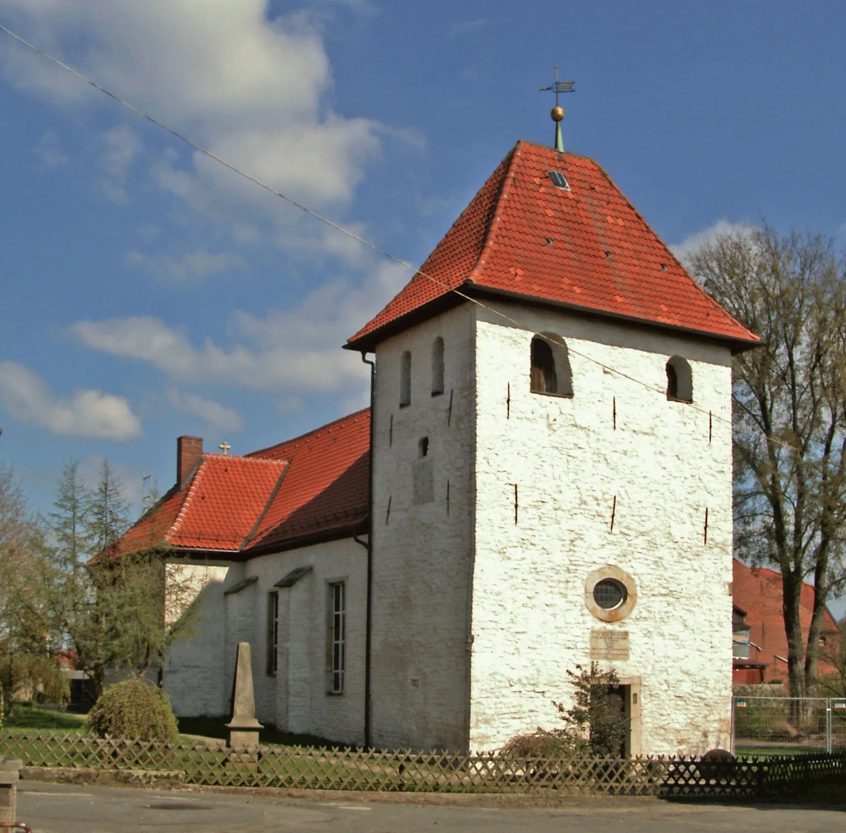 Photo showing: Evangelische Kirche in Bahrdorf, Landkreis Helmstedt.