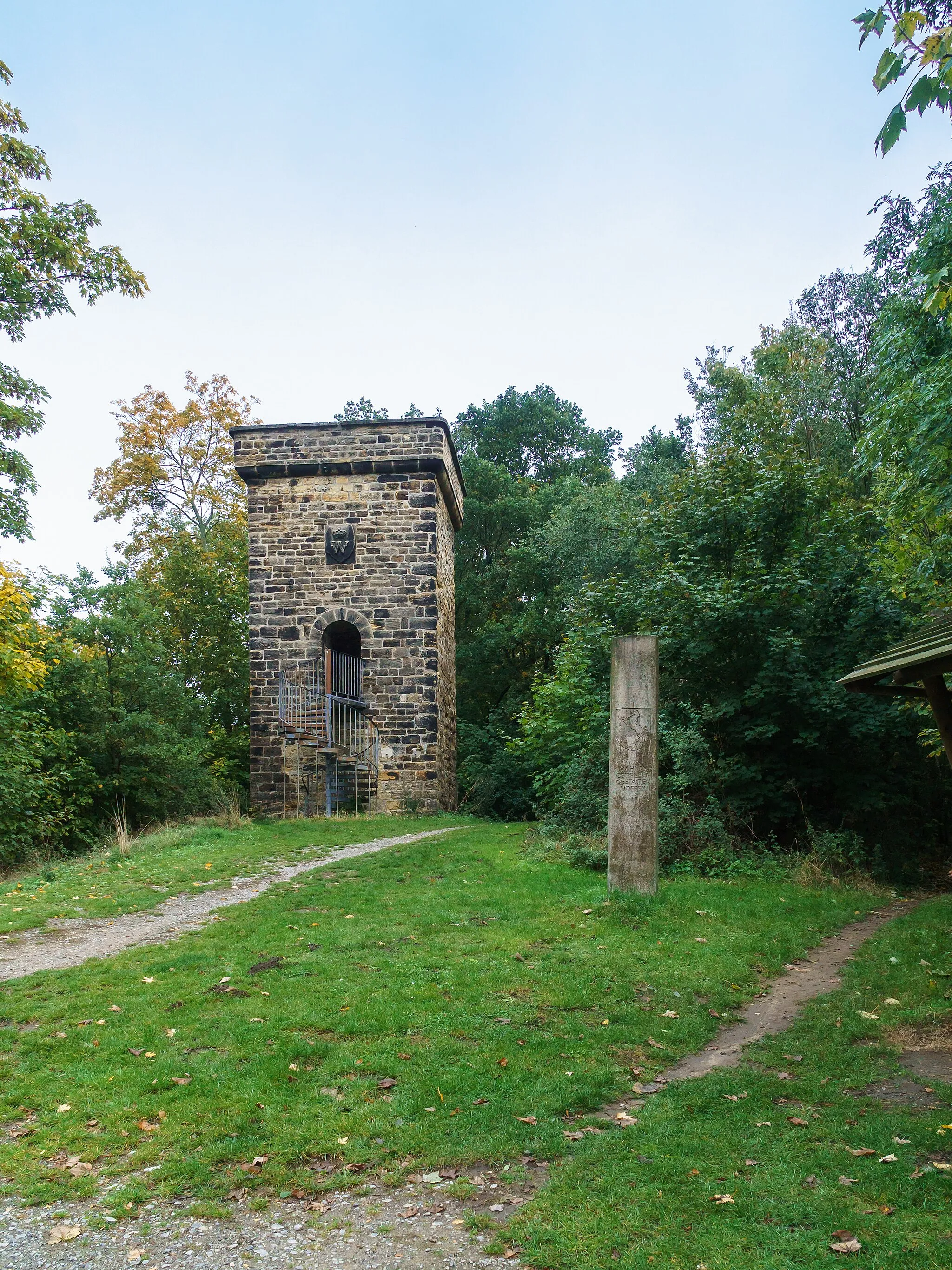 Photo showing: Magdeburger Wartturm im Lappwald bei Helmstedt