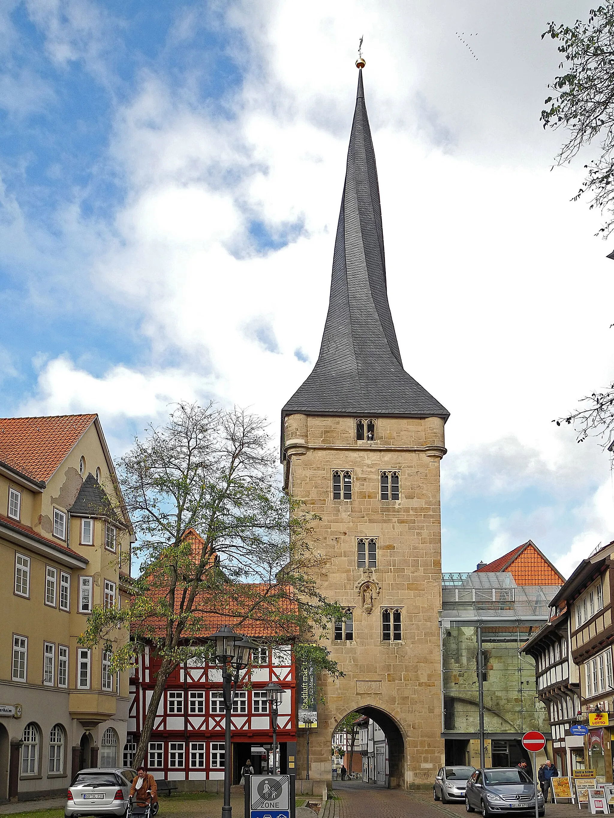 Photo showing: Der Westertorturm der ehem. Stadtbefestigung in Duderstadt