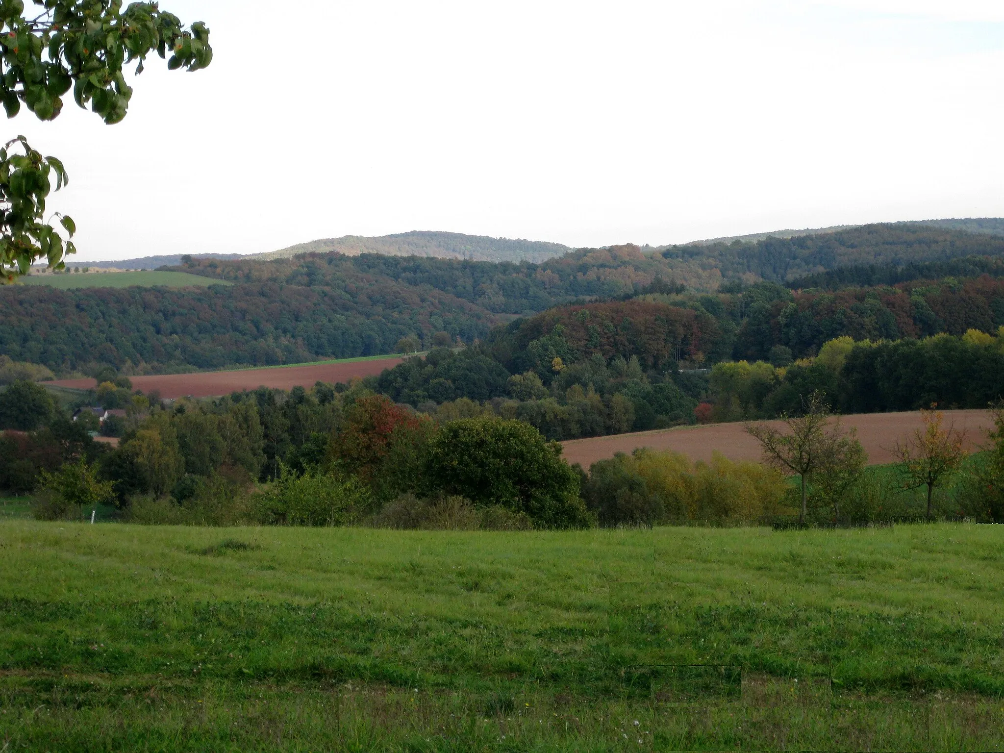 Photo showing: Eichsfelder Landscape (Fuhrbach)