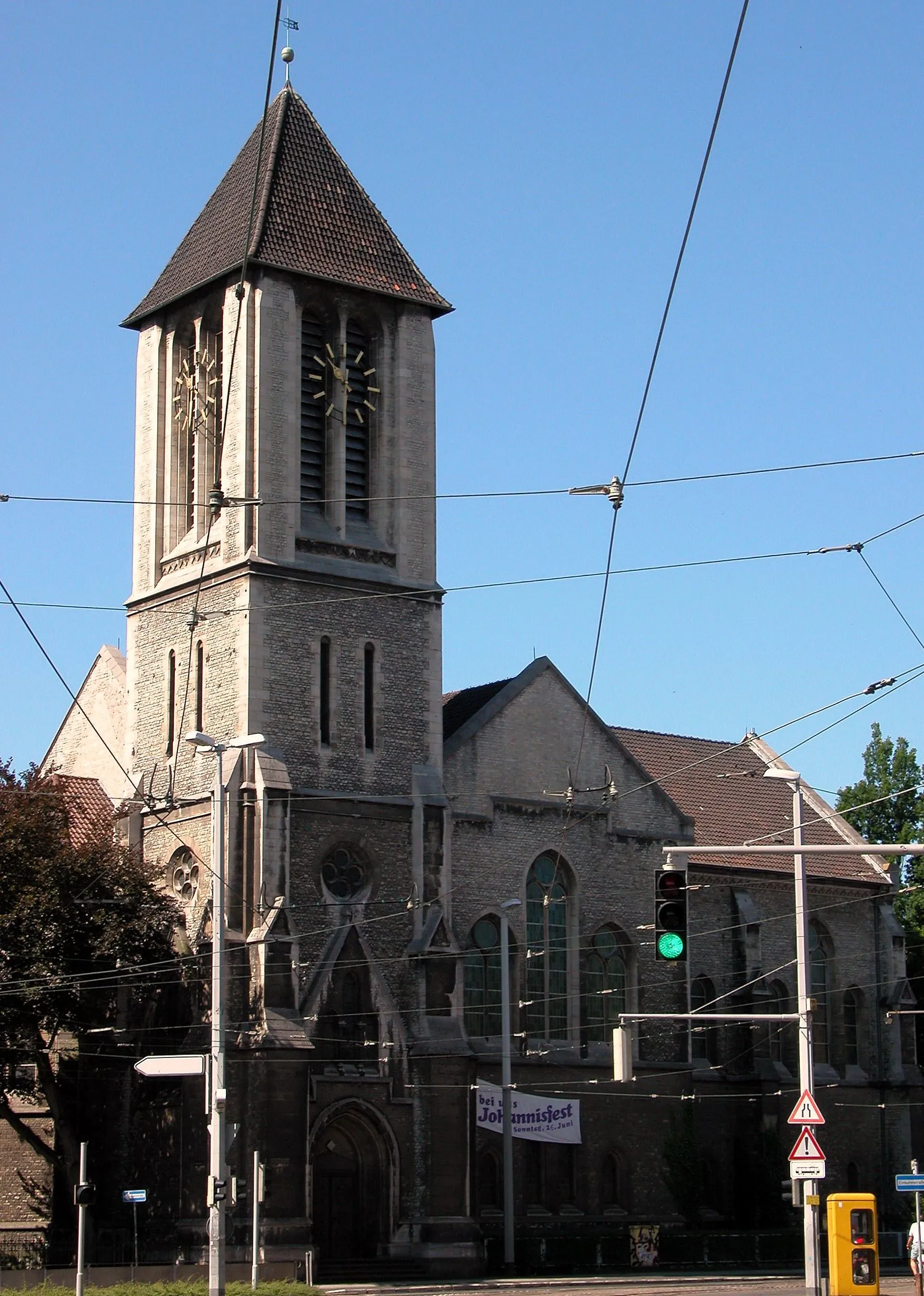 Photo showing: Braunschweig, Germany: St. John’s Church in 2005.