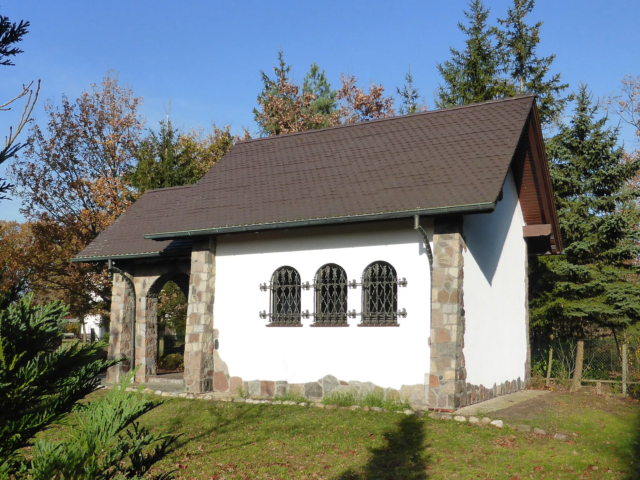 Photo showing: Hubertuskapelle in Oerrel.