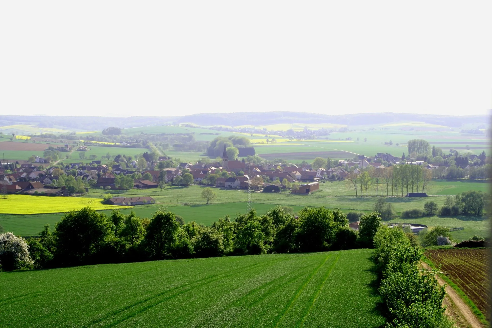 Photo showing: Blick auf Westerode vom Suhlberg