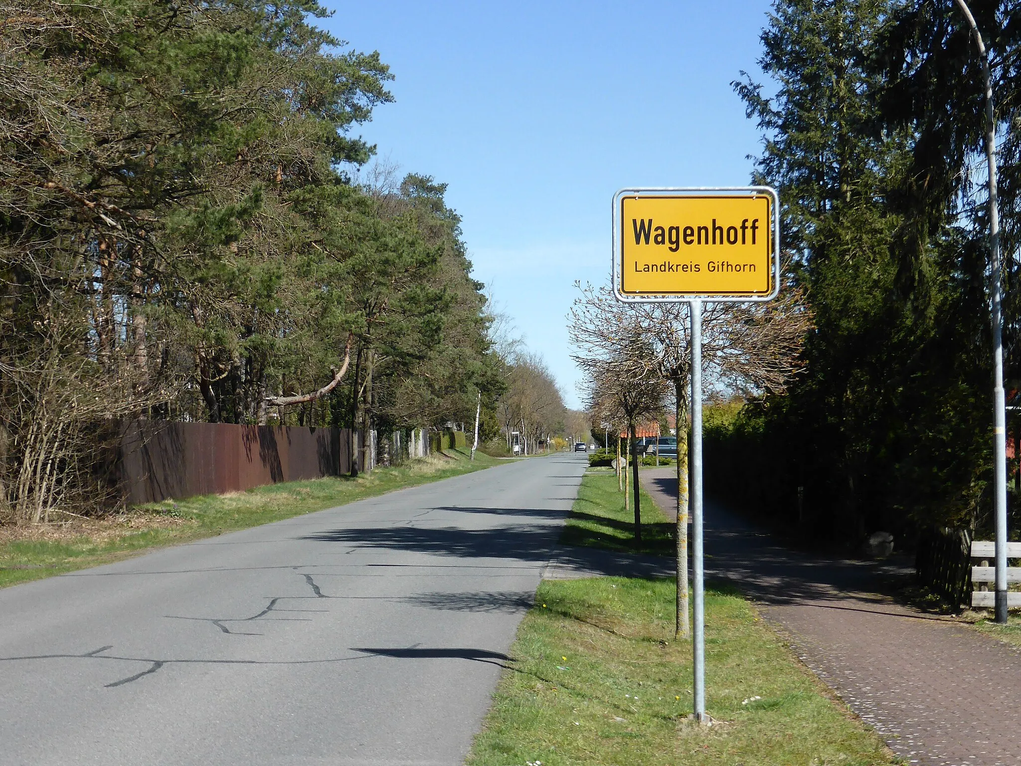 Photo showing: Ortseingang von Wagenhoff.