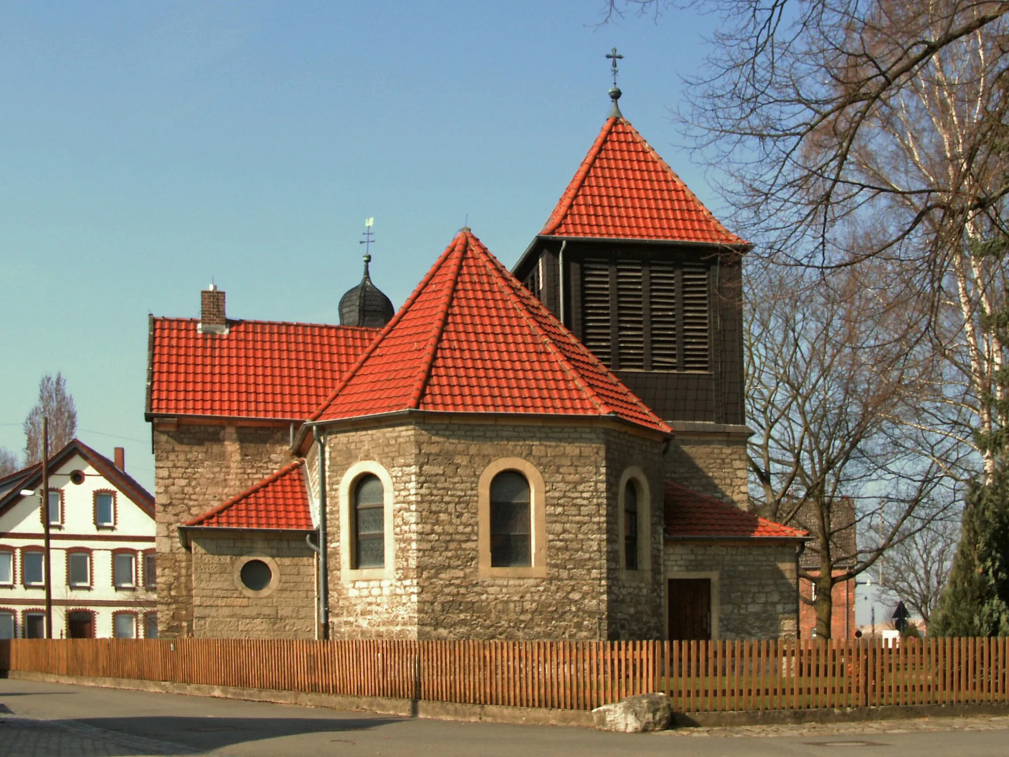 Photo showing: Katholische Kirche St. Nikolaus in Hildesheim-Drispenstedt