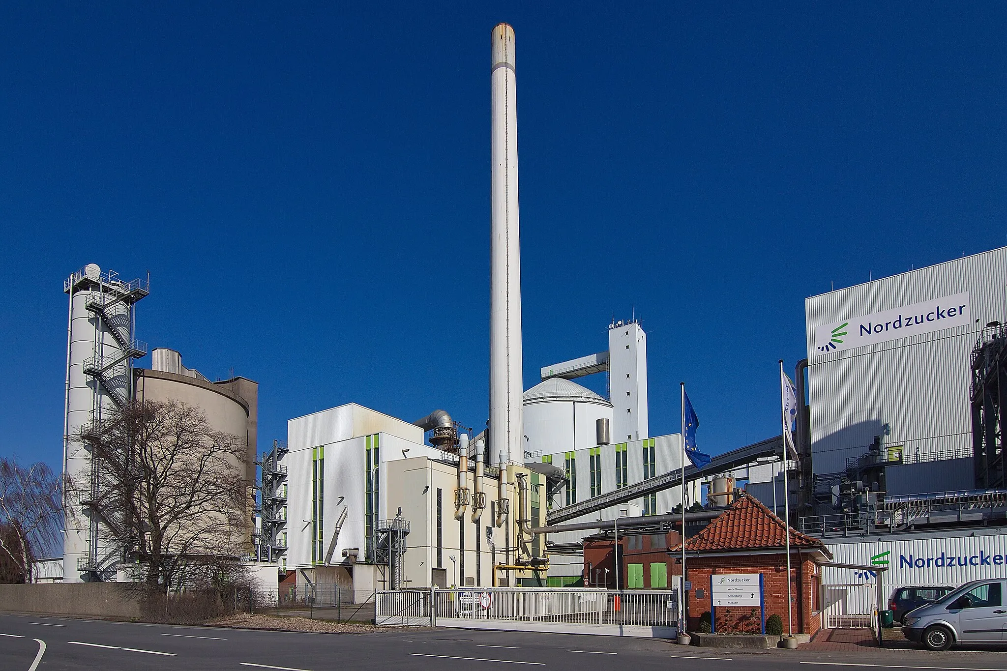 Photo showing: Zuckerfabrik der Nordzucker AG in Clauen (Hohenhameln), Niedersachsen, Deutschland