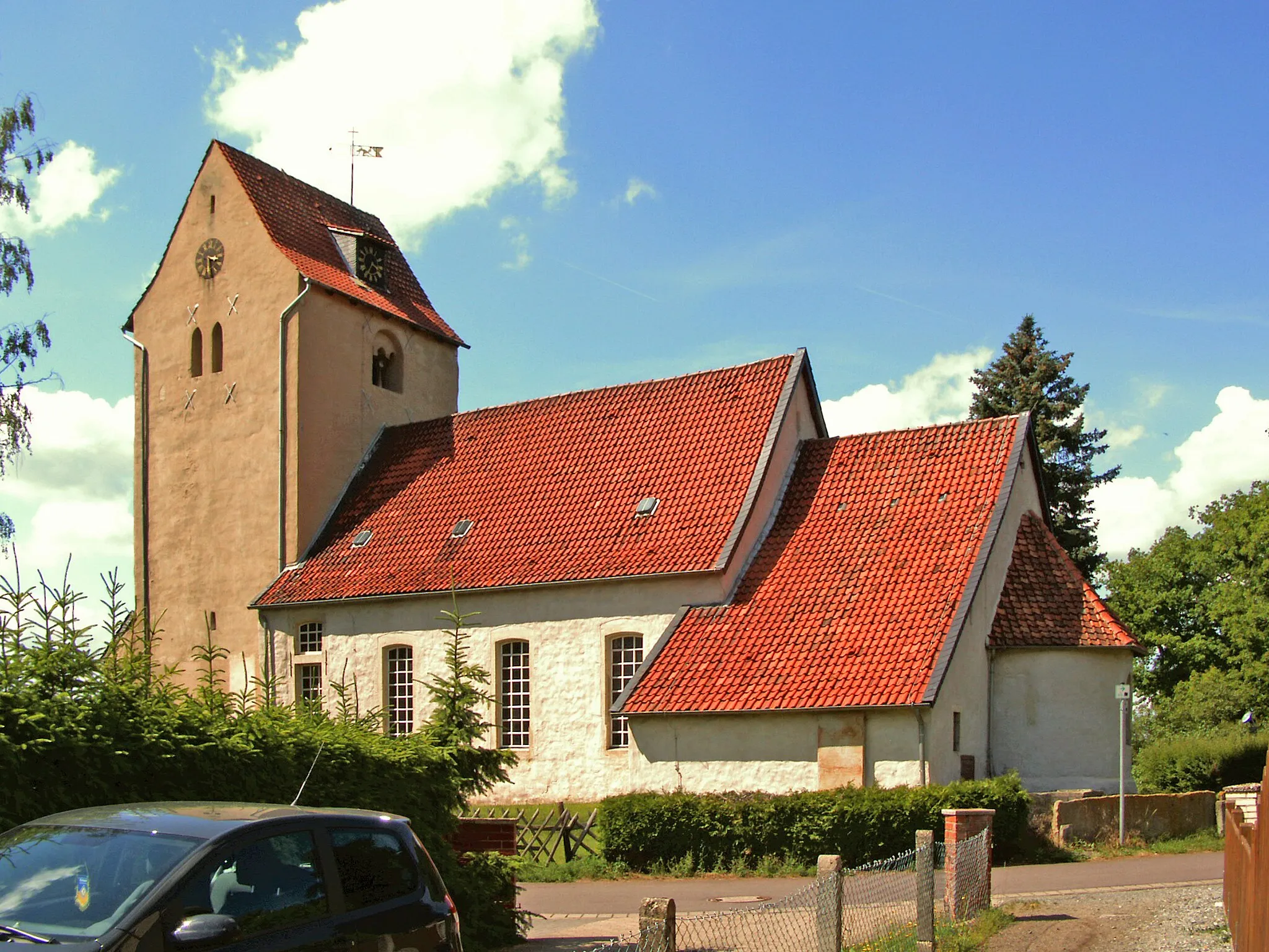 Photo showing: Evangelisch-lutherische Kirche St. Stephani in Ochsendorf, Ortsteil von Königslutter