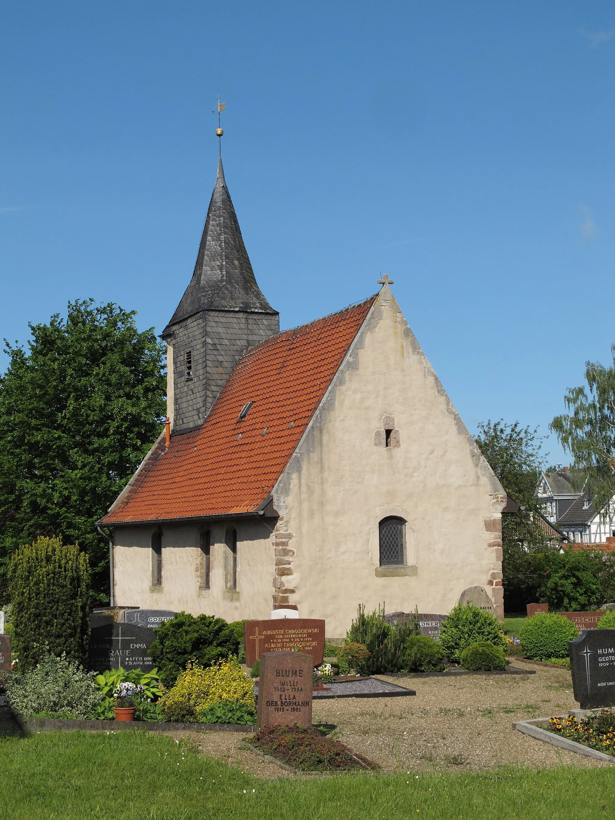 Photo showing: Brunswick Stiddien, Germany, village church