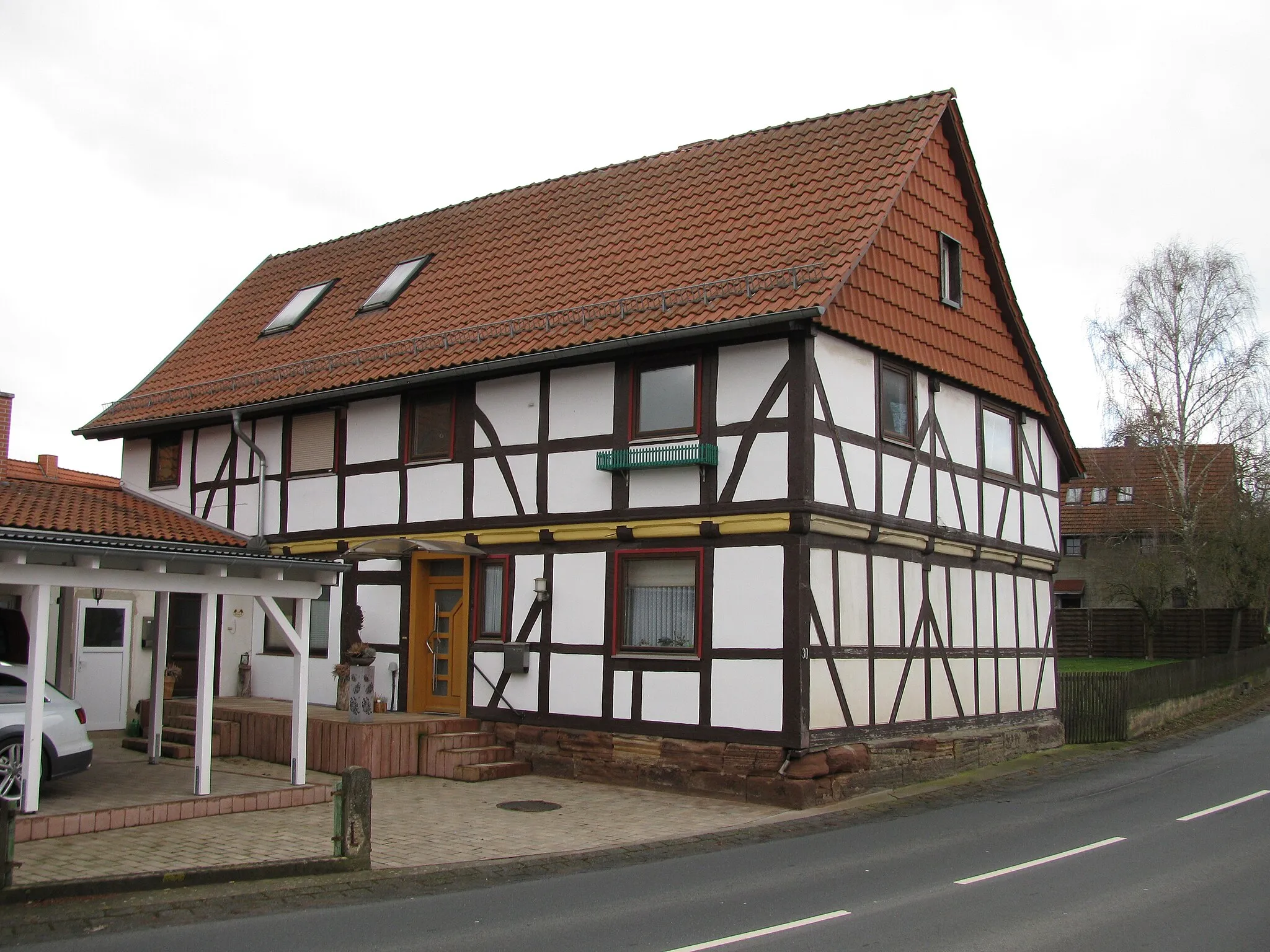 Photo showing: das Haus Alte Heerstraße 30 in Klein Lengden