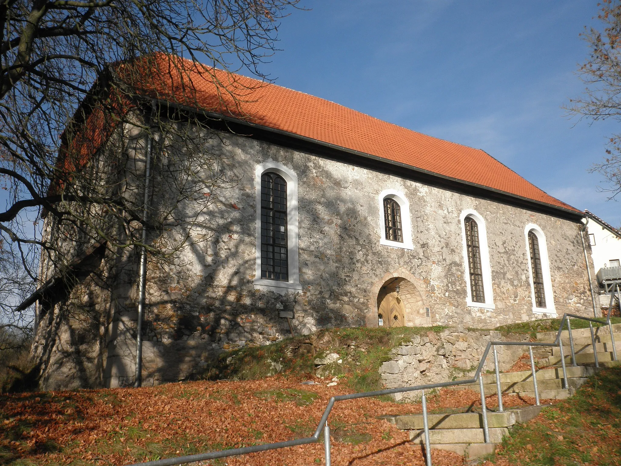 Photo showing: Church in Klettenberg (Hohenstein) in Thuringia