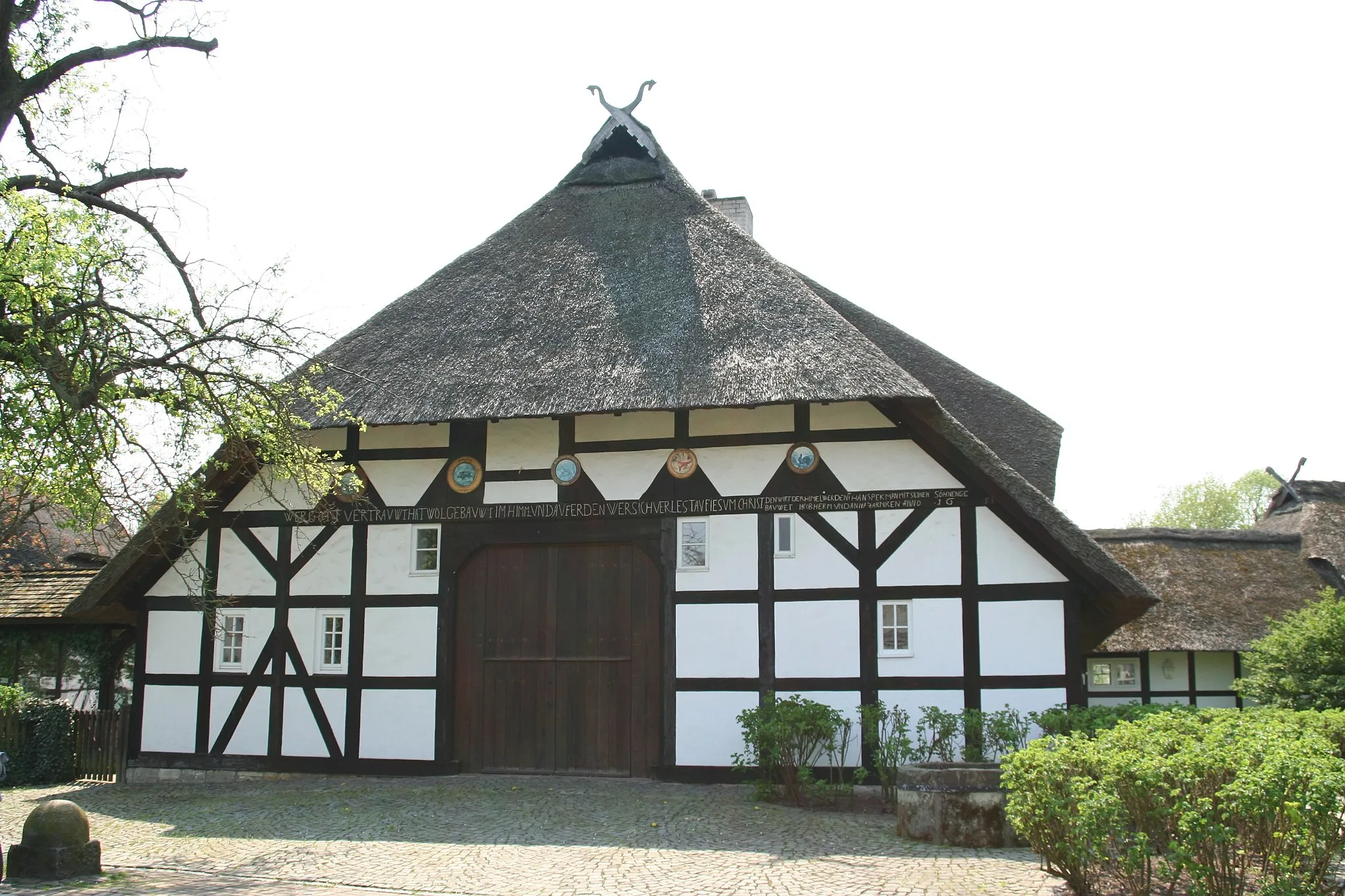 Photo showing: Das Parsauhaus. Fachwerksiedlung Riddagshausen, Braunschweig.