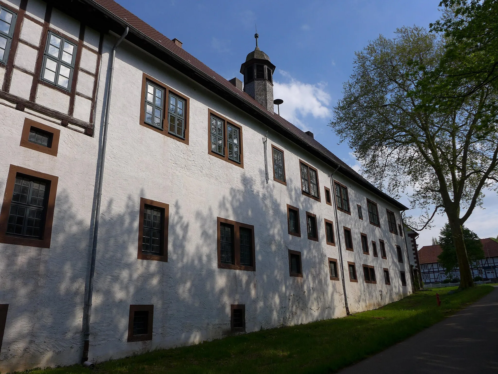 Photo showing: Domäne Rotenkirchen Westseite Teilansicht