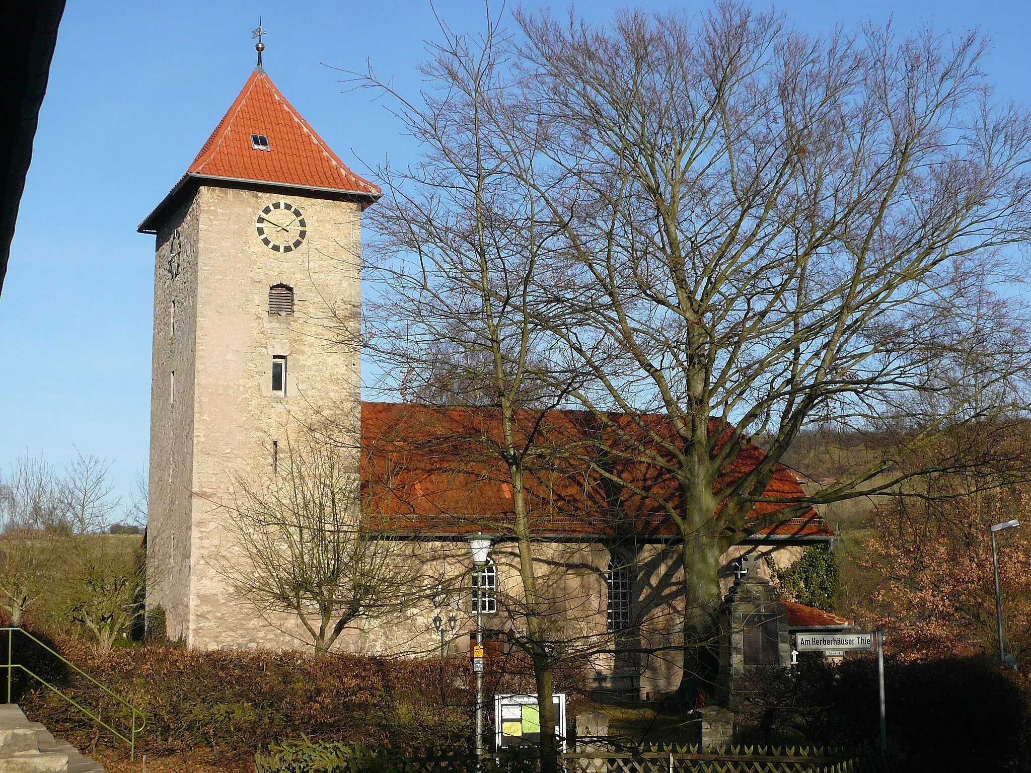 Photo showing: Ev.-luth. Kirche St. Cosmas und Damian, Göttingen-Herberhausen