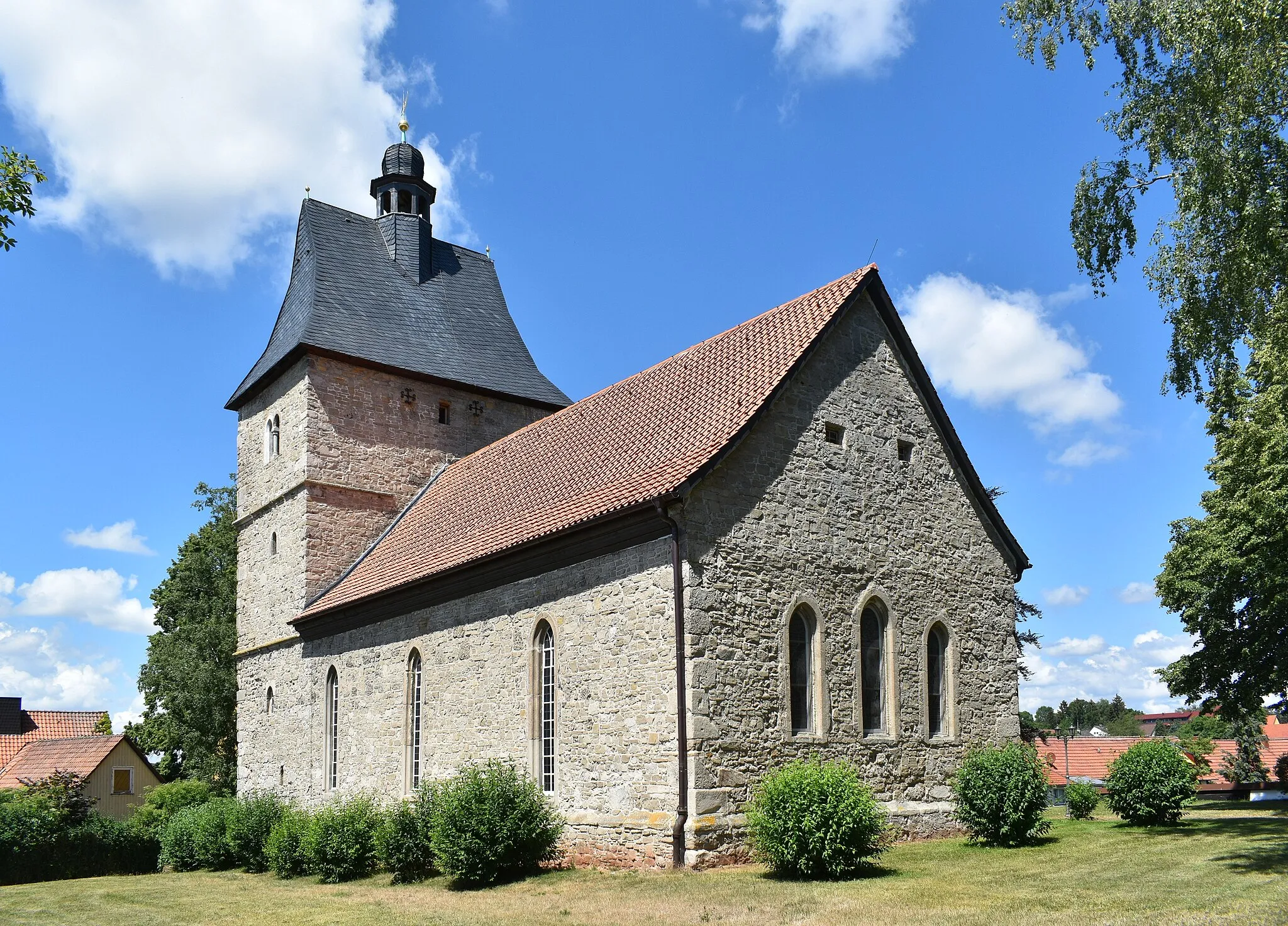 Photo showing: St. Andreas-Kirche in Tettenborn.