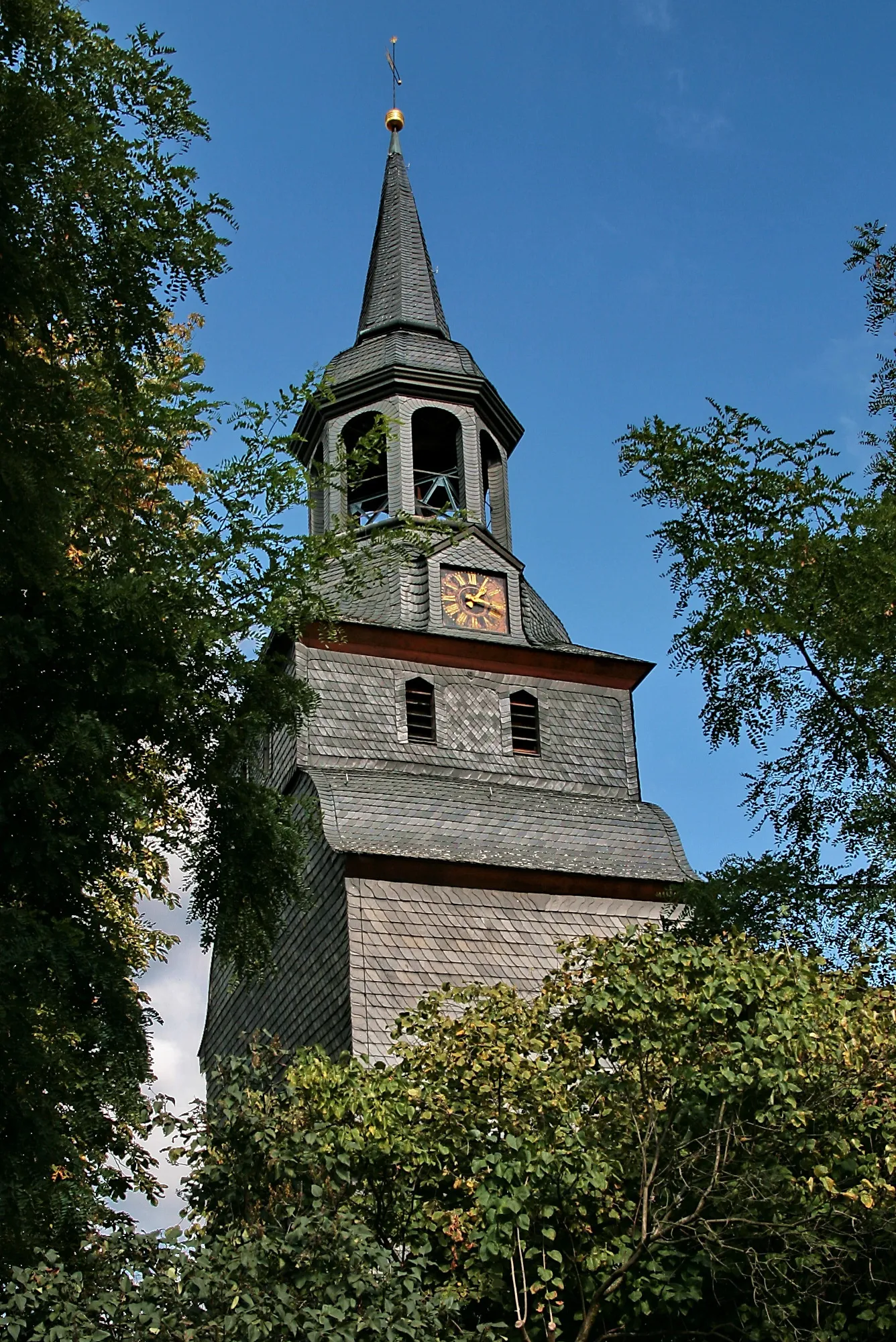 Photo showing: Turm der St.Georgskirche in Schmedenstedt