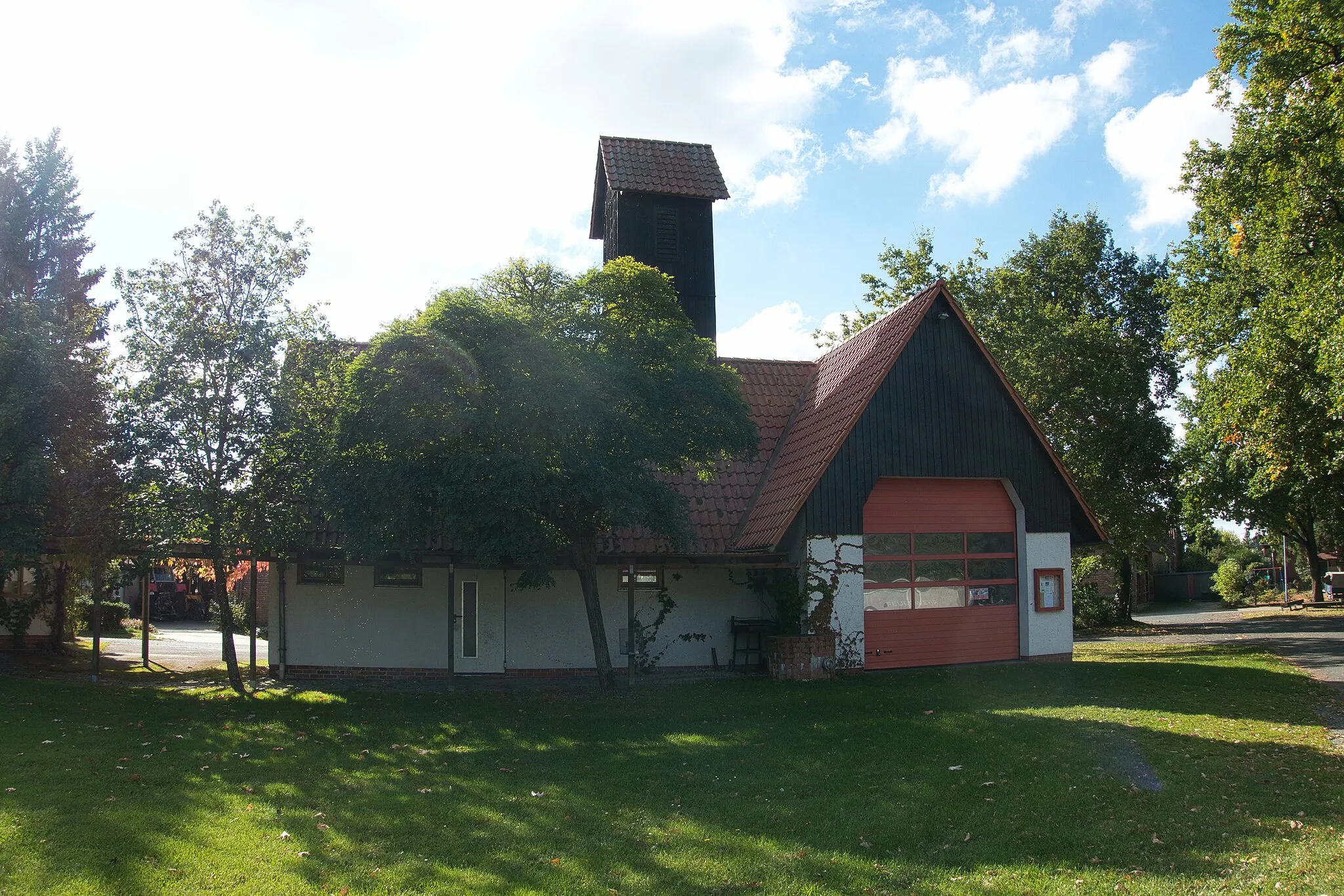 Photo showing: Feuerwehrhaus in Rietze (LK Peine)