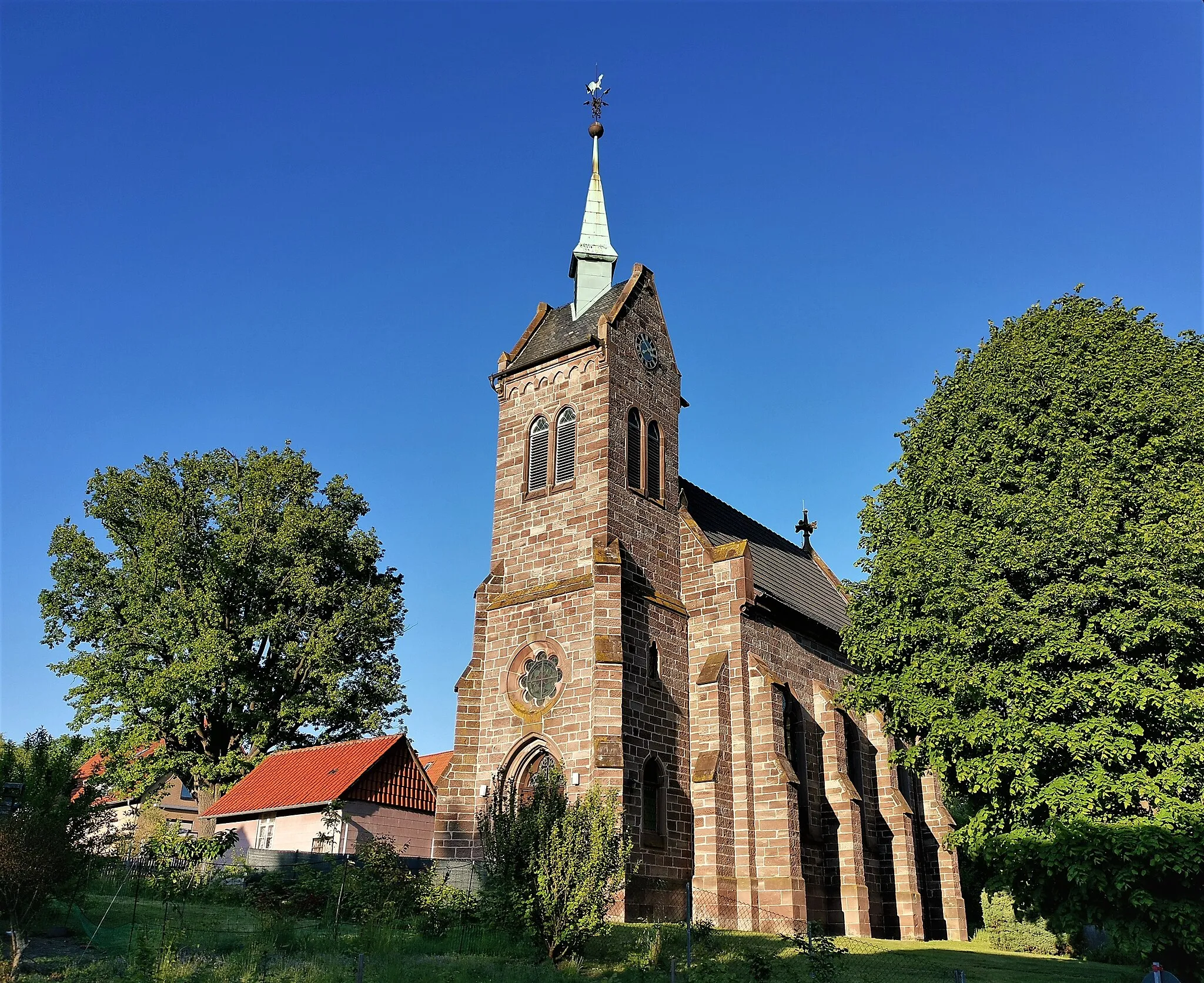 Photo showing: Evangelisch-lutherische St.-Martini Kirche zu in Unterbillingshausen, Bovenden
im Landkreis Göttingen