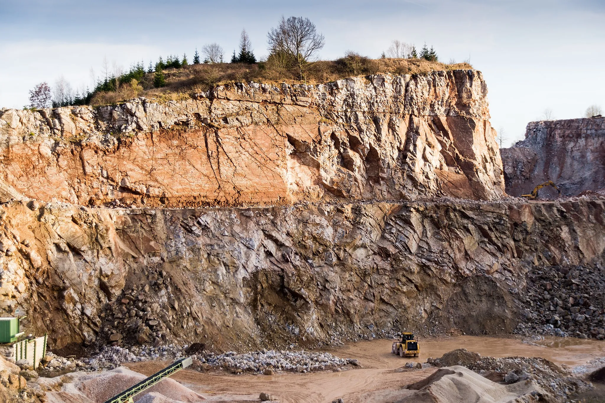 Photo showing: Gibskarstlandschaft / gypsum-karst-landscape Ührde I