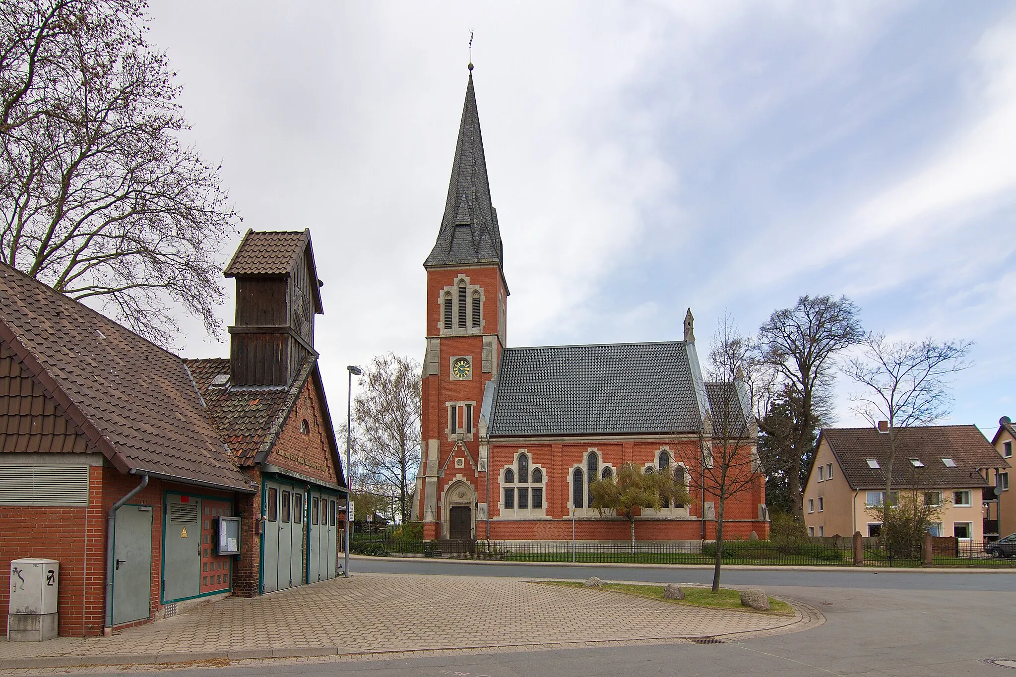 Photo showing: St.Johannis-Kirche in Duttenstedt (Peine), Niedersachsen, Deutschland.