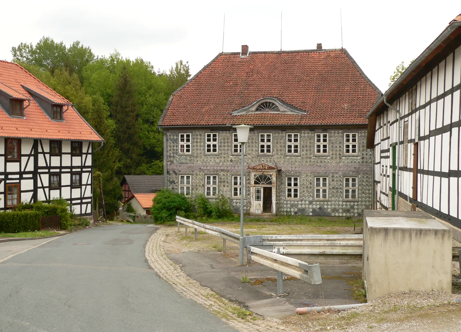 Photo showing: Fabrikantenvilla der Stenderschen Glasfabrik in Glashütte nahe dem Heber