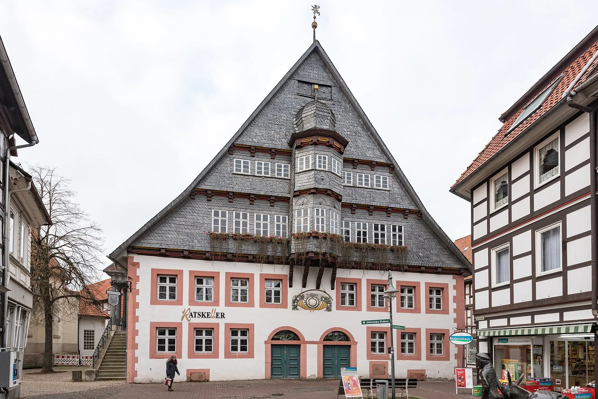 Photo showing: Osterode am Harz, Martin-Luther-Platz 2, Rathaus