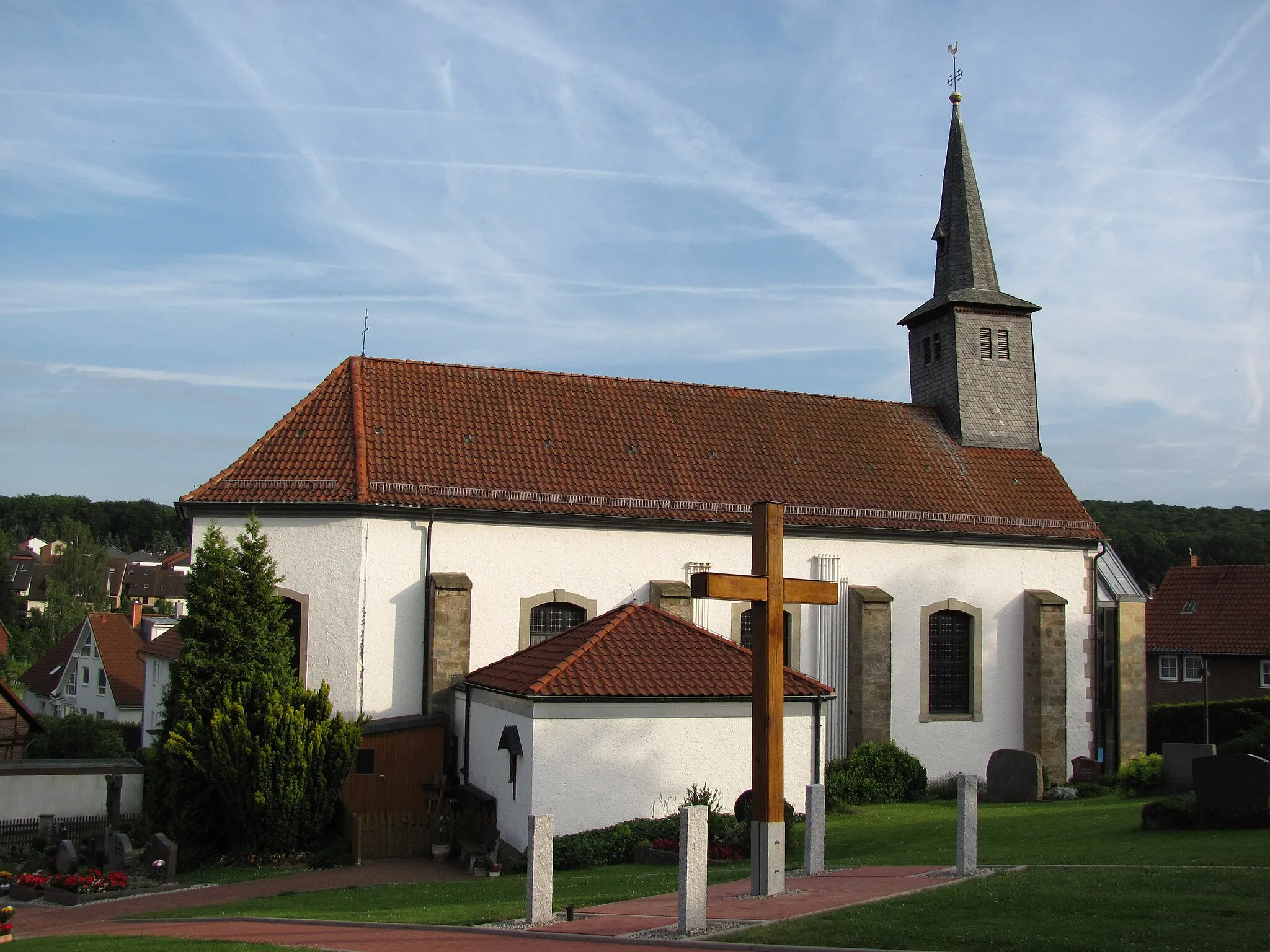 Photo showing: Catholic church, Diekholzen, Germany.