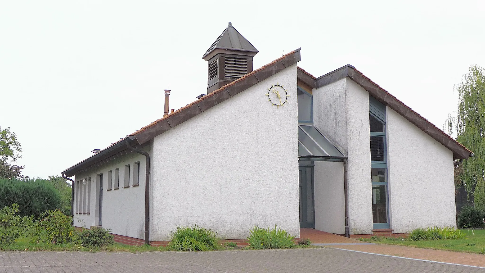Photo showing: Kirchengebäude in Braak