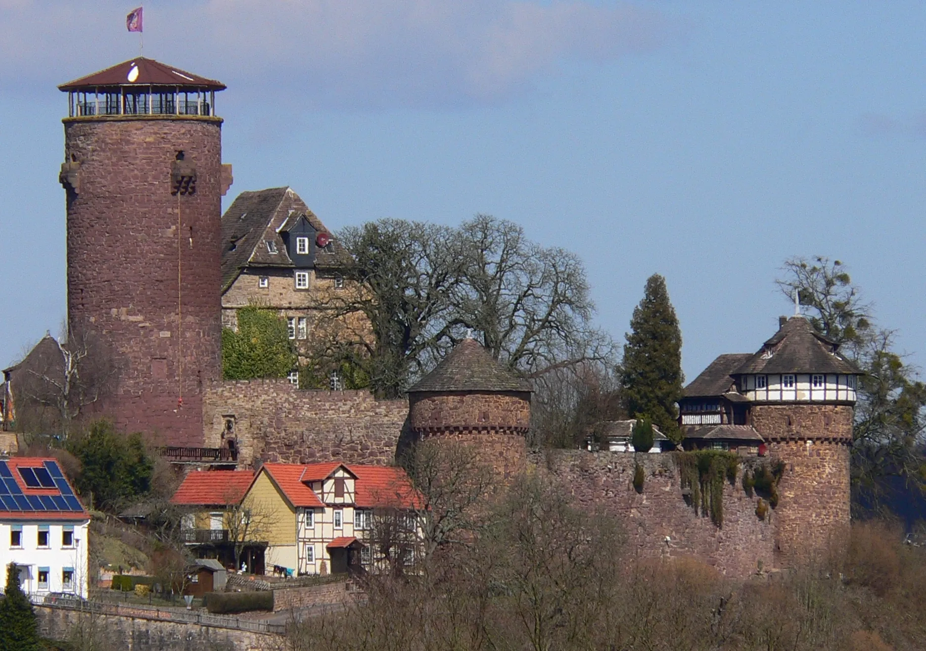 Photo showing: Die Trendelburg - Gesamtansicht, Hessen, Germany