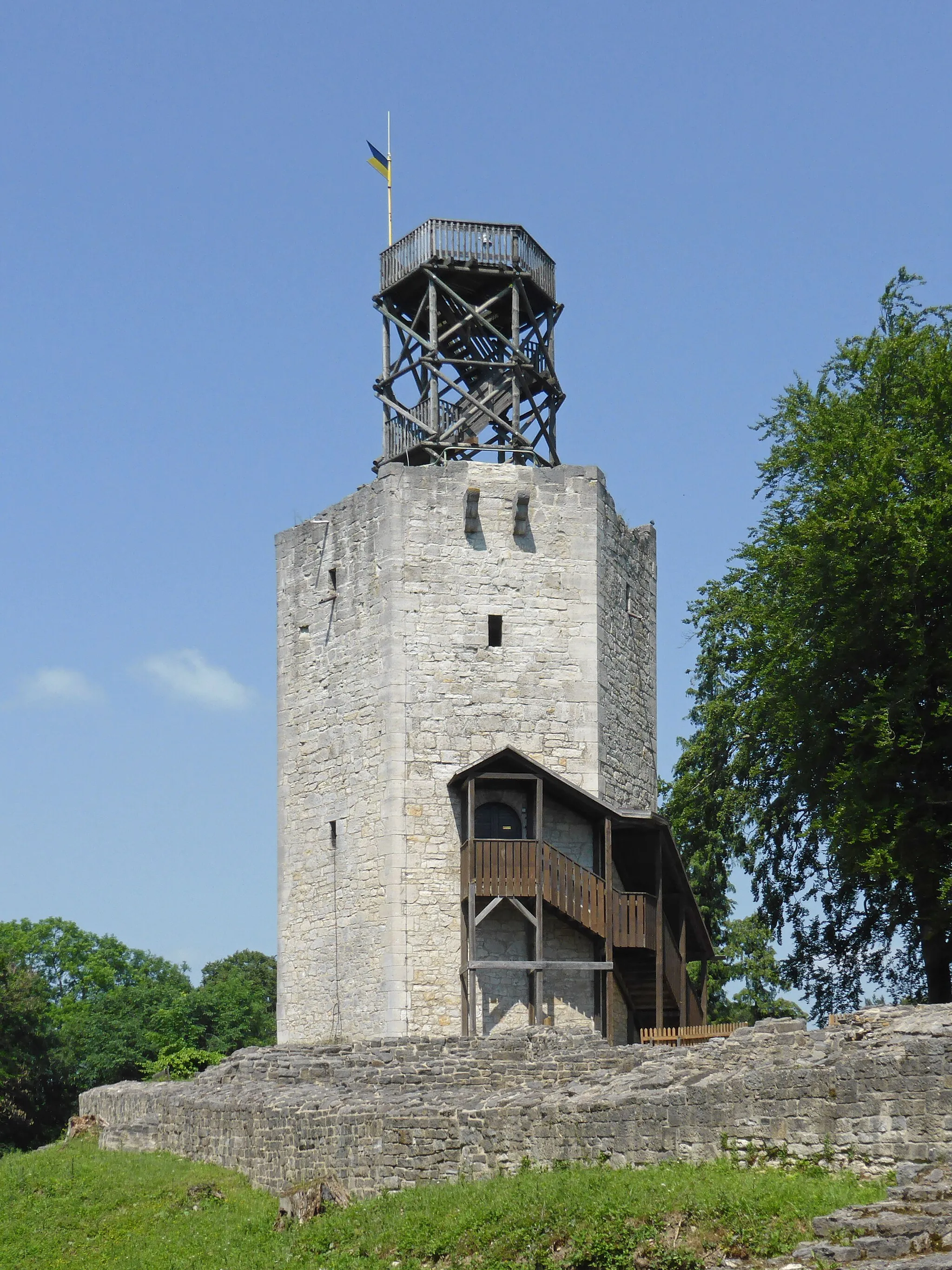 Photo showing: Turm oberhalb von Salzgitter-Lichtenberg.