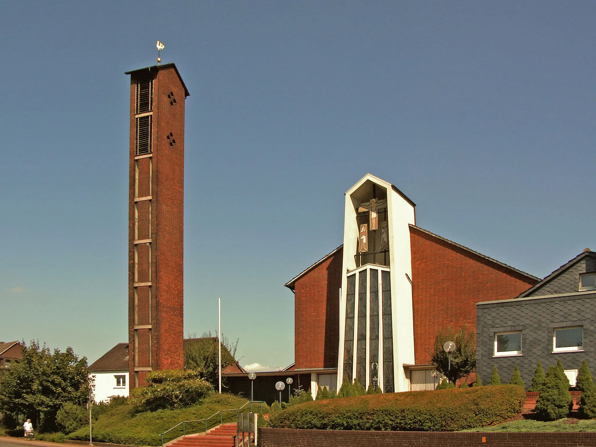 Photo showing: Katholische Kirche St. Bernward in Groß Ilsede, Landkreis Peine