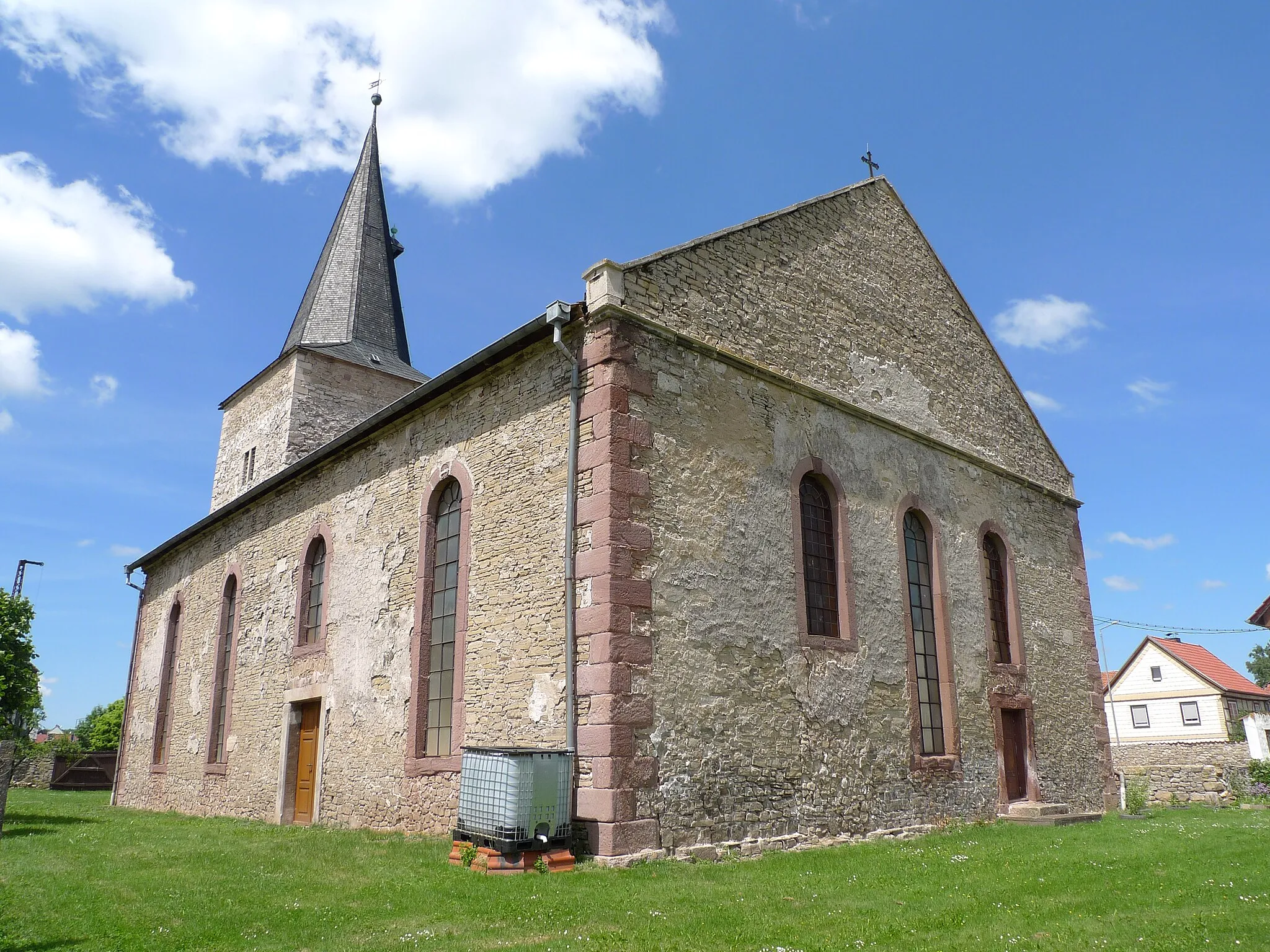 Photo showing: St. Petri Kirche in Mackenrode (Ortsteil von Hohenstein)