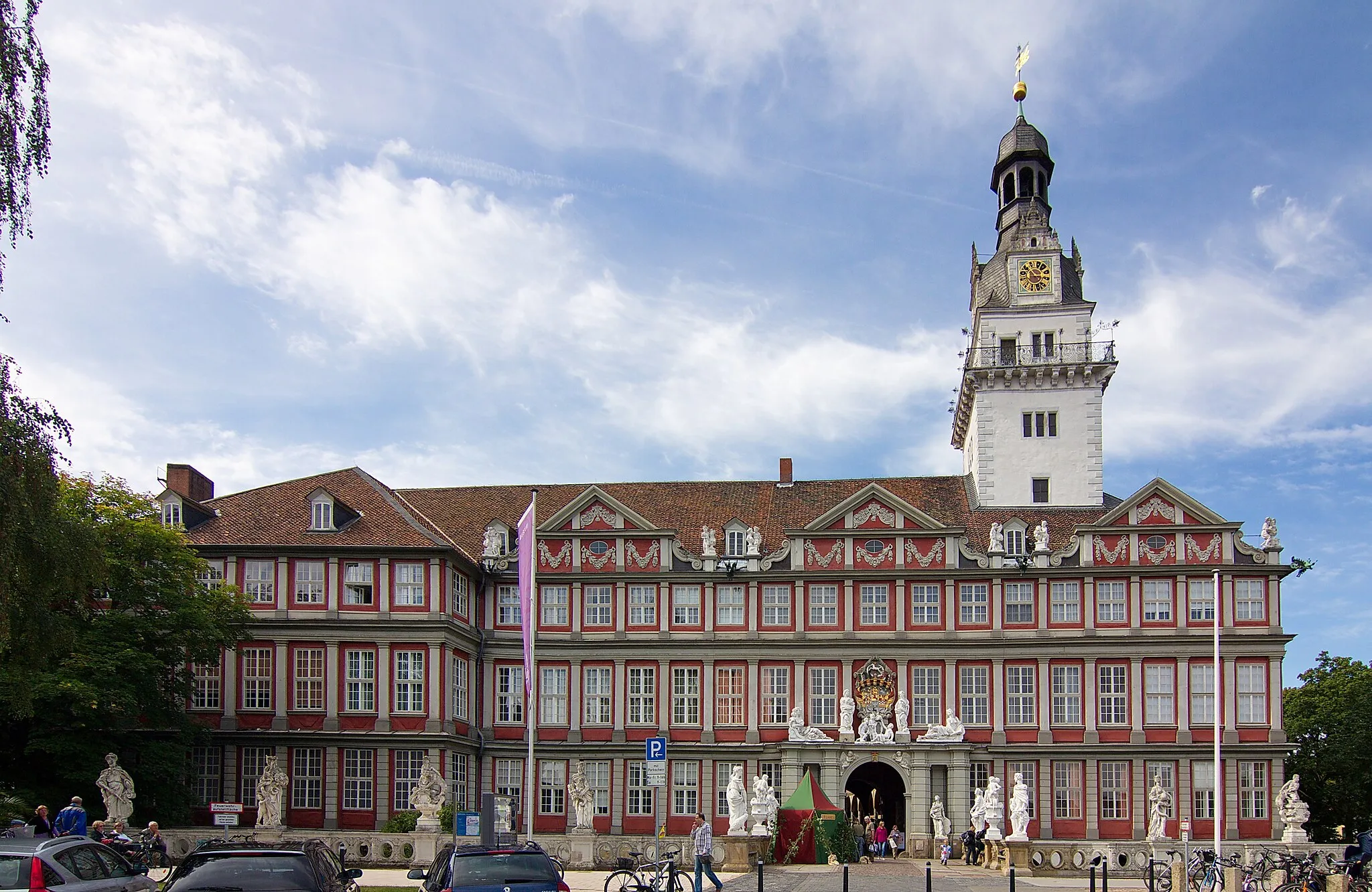 Photo showing: Schloss Wolfenbüttel von 1238 in Wolfenbüttel, Niedersachsen, Deutschland.