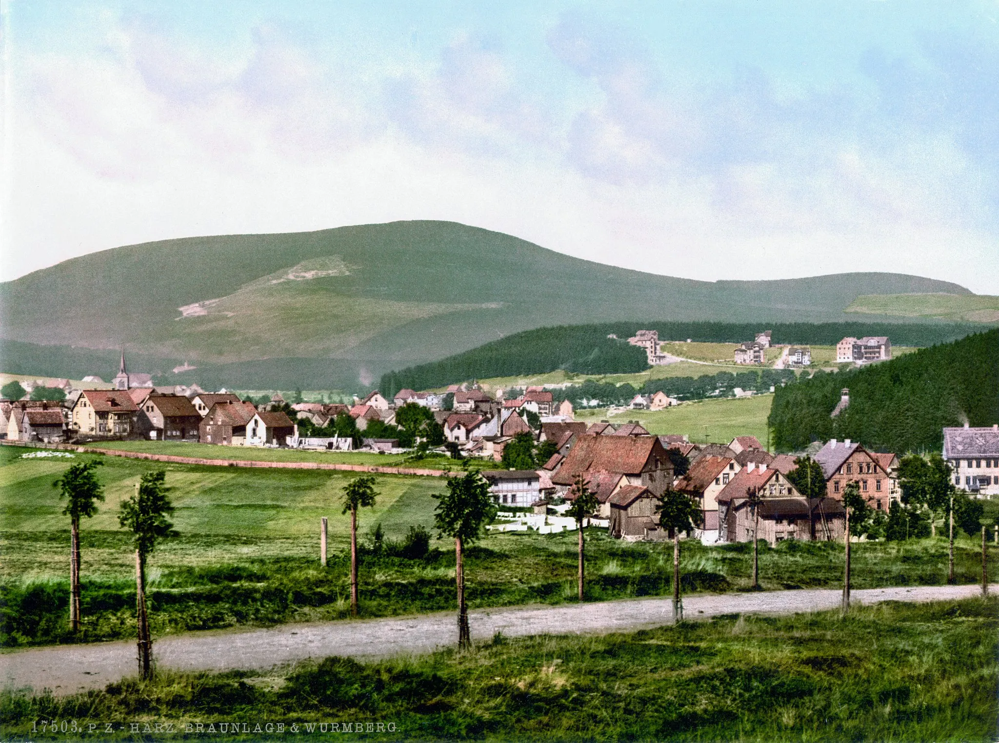 Photo showing: Wurmberg in Braunlage